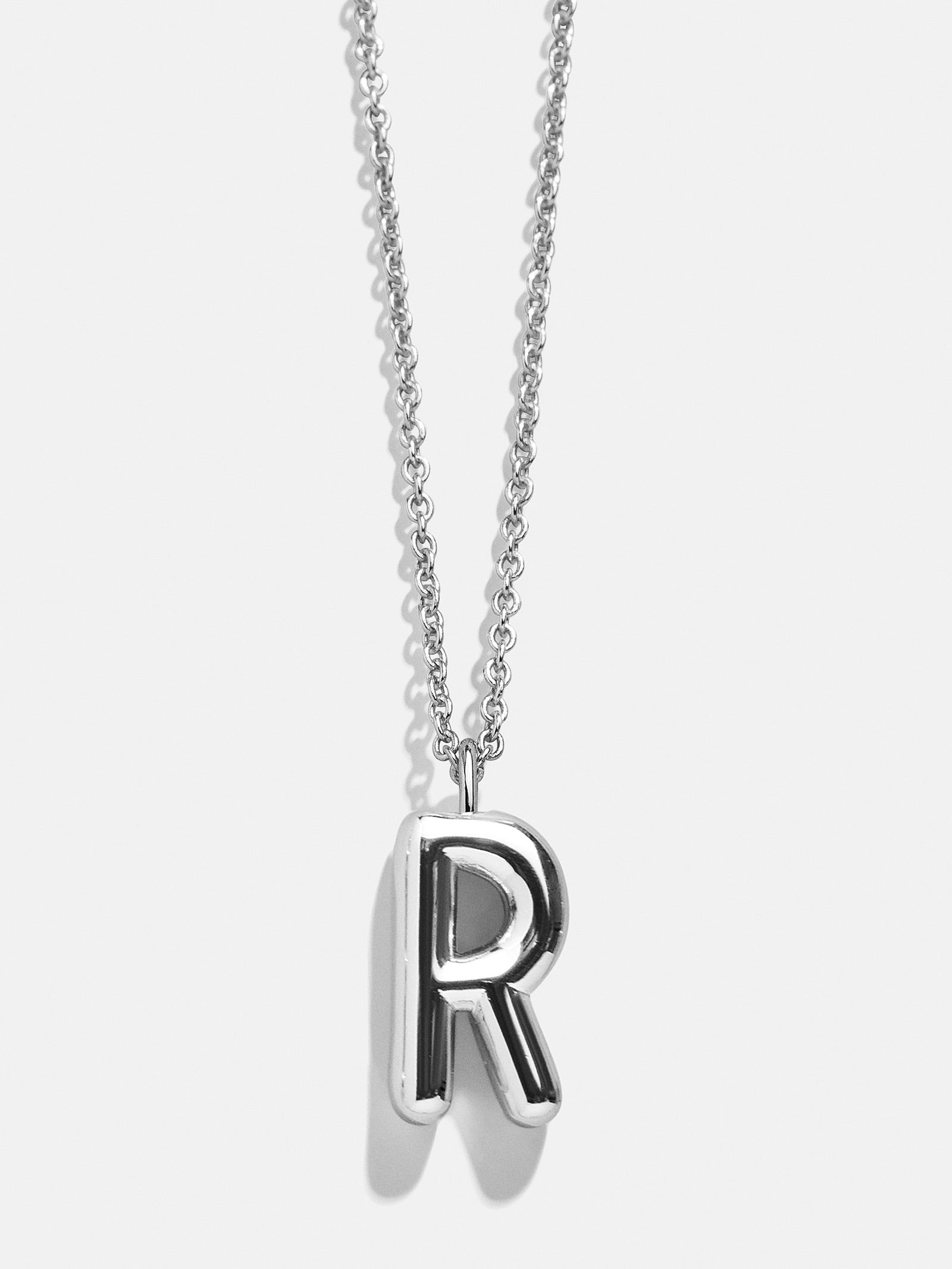 Premium Sterling Silver Custom Initial Necklace - Personalized Minimalist Jewelry