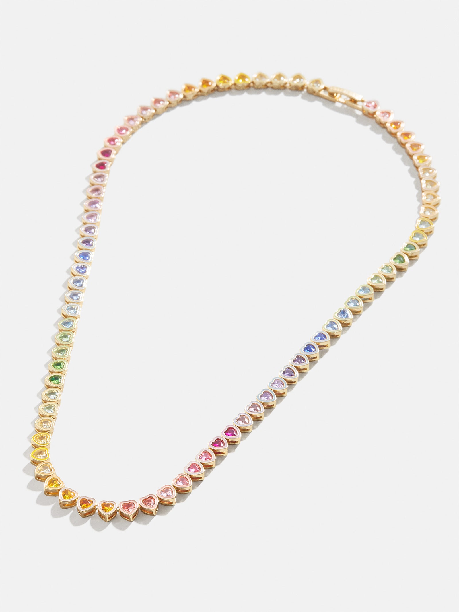 Premium Kali Rainbow Heart Necklace - Multi