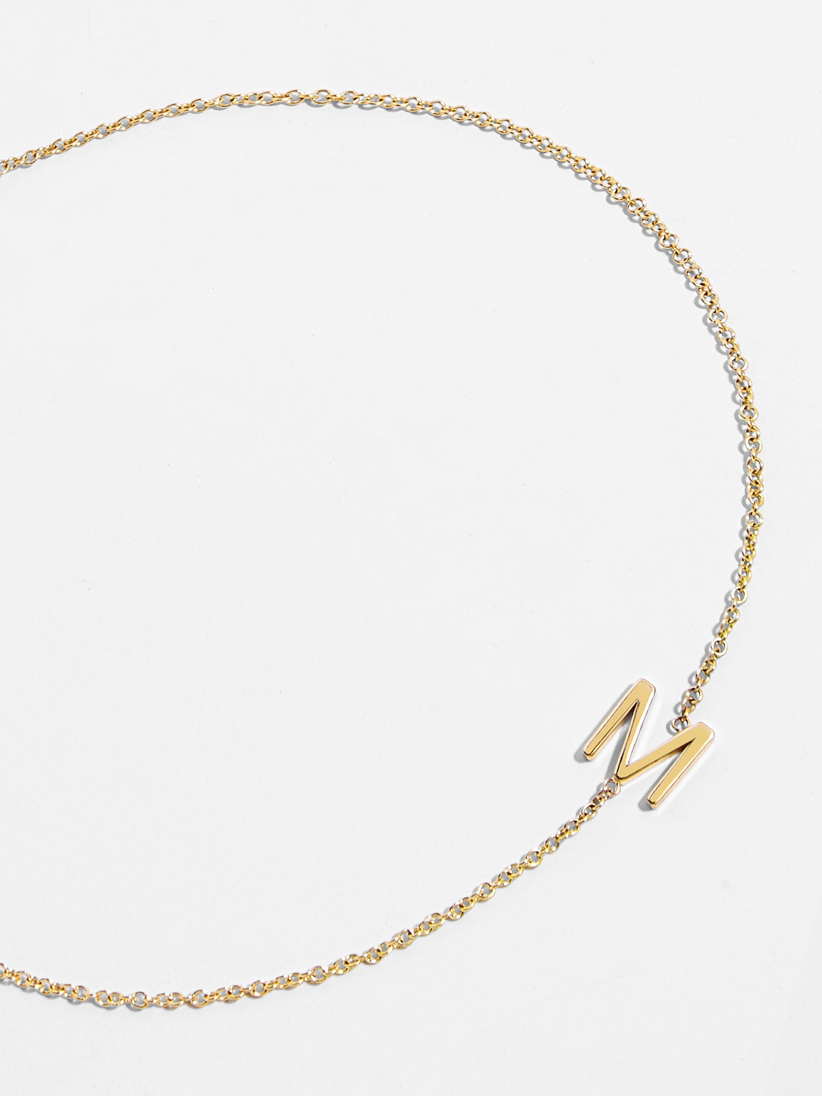 Premium Maya Brenner Mini Initial Bracelet - 14K Gold