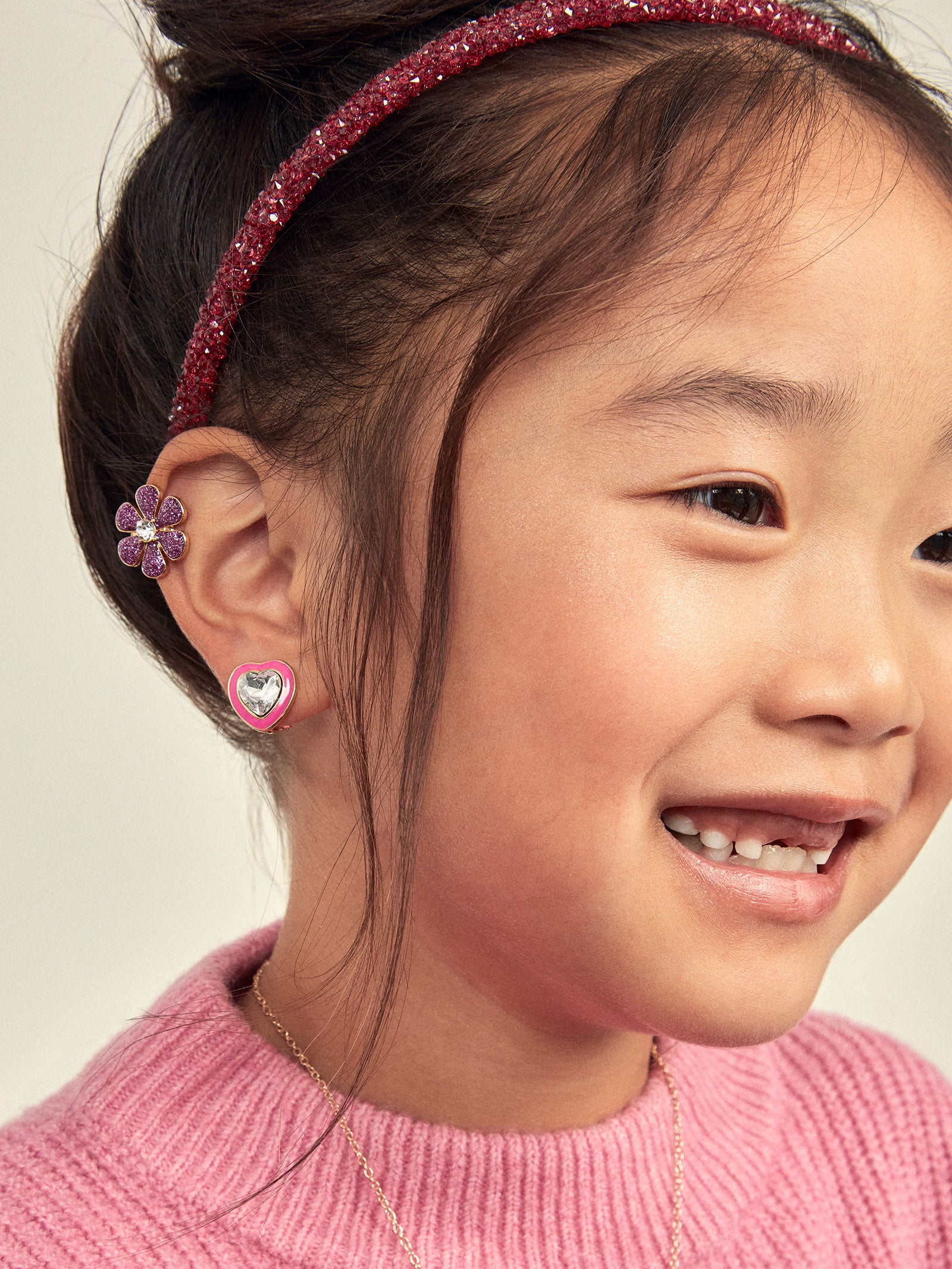 Ultimate Sweetheart Kids' Heart Earring Set - Adorable & Safe