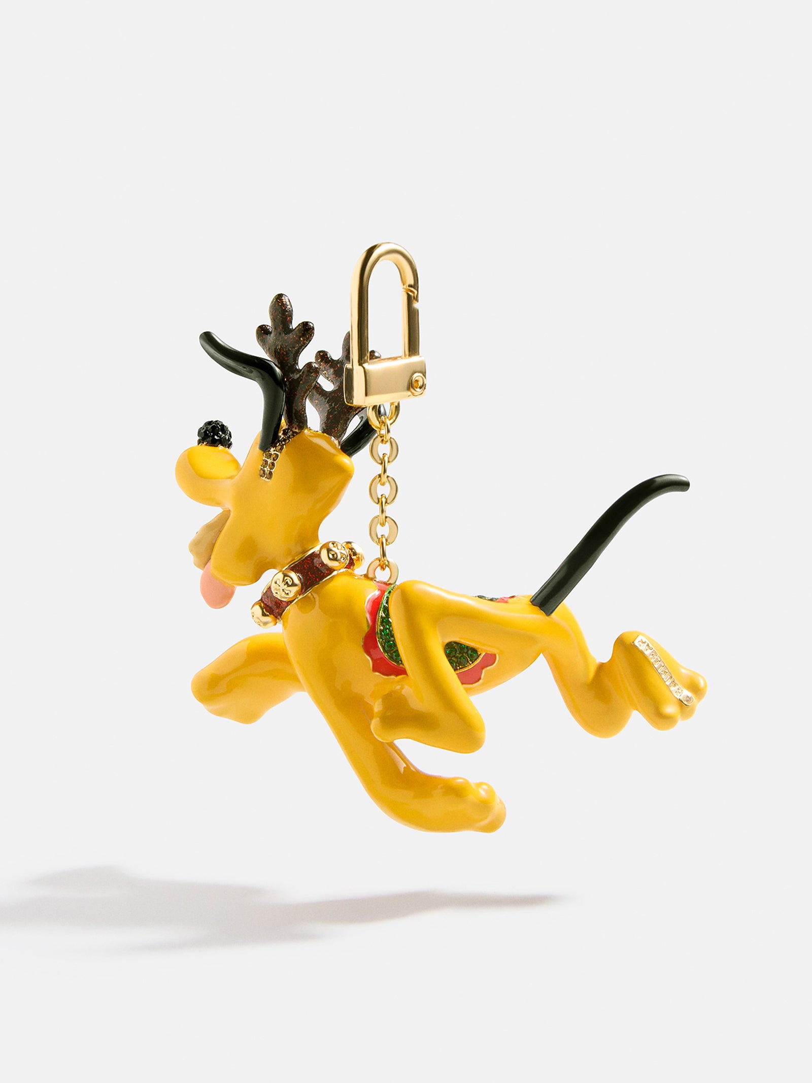 Disney Pluto Reindeer Bag Charm - Premium Holiday Accessory