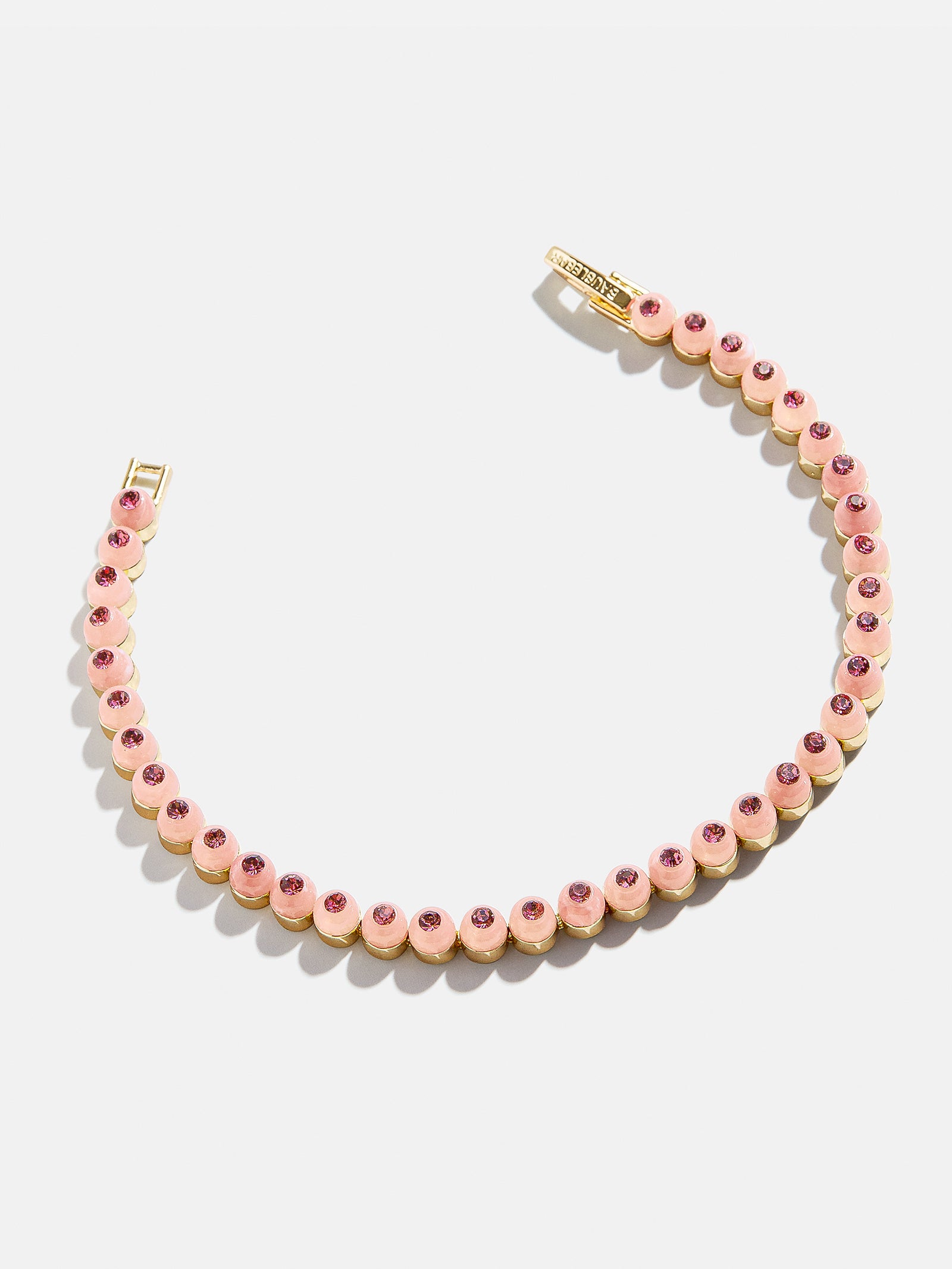 Premium Brielle Tennis Bracelet - Elegant Pink