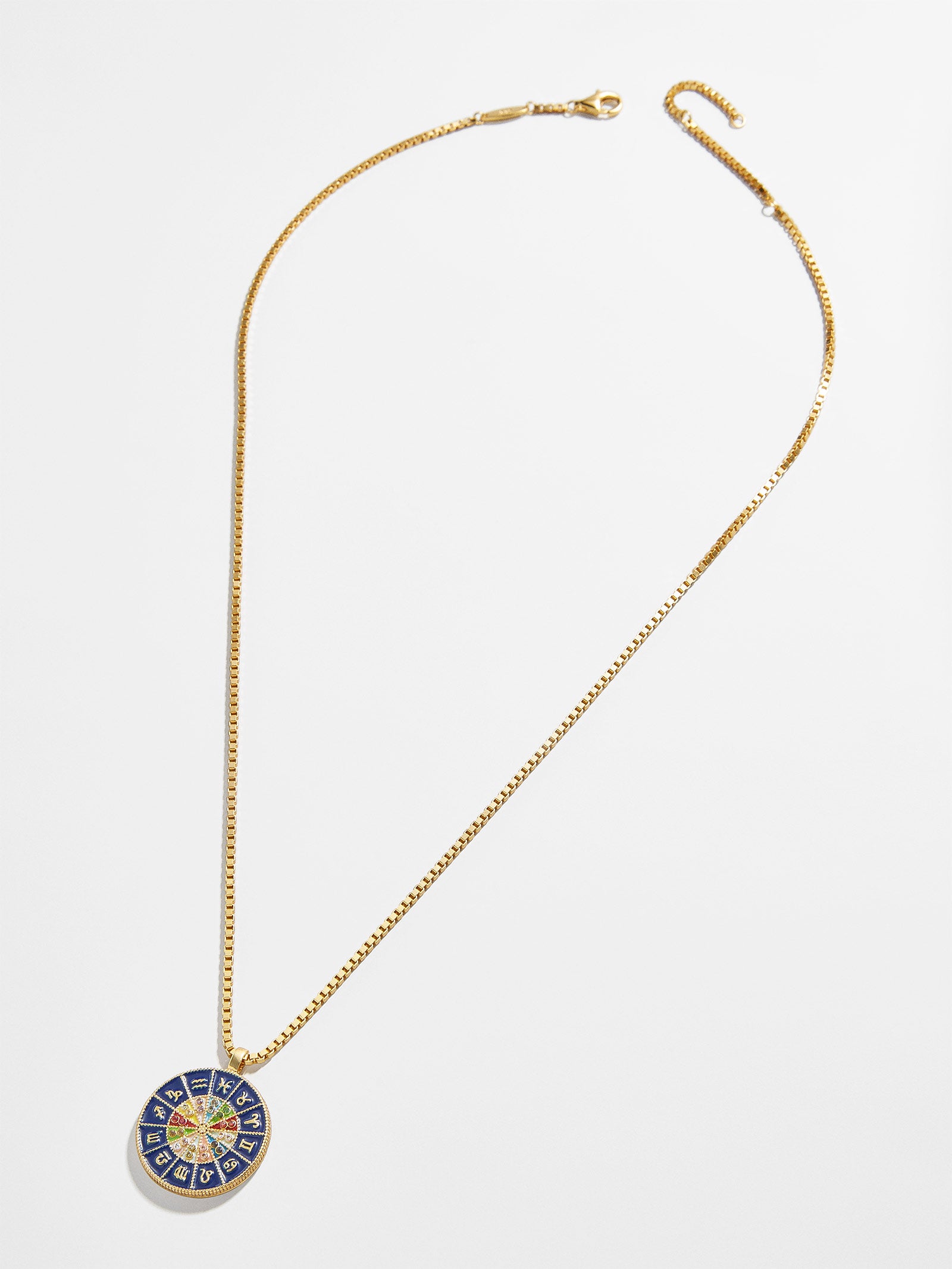 Premium 18K Gold Reversible Astro Medallion Necklace