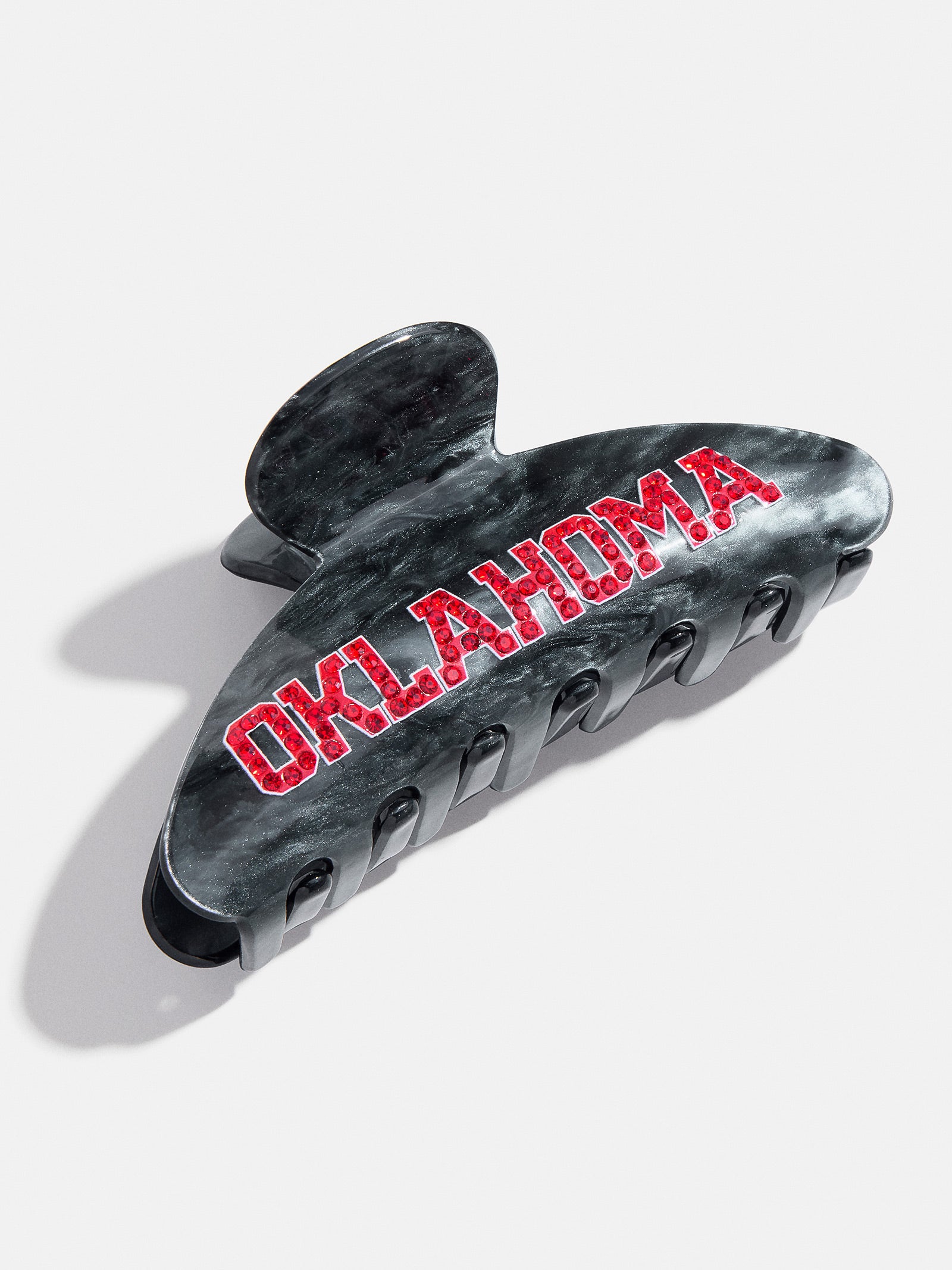 Premium University of Oklahoma Black Marble Hair Clip - Officially Licensed NCAA