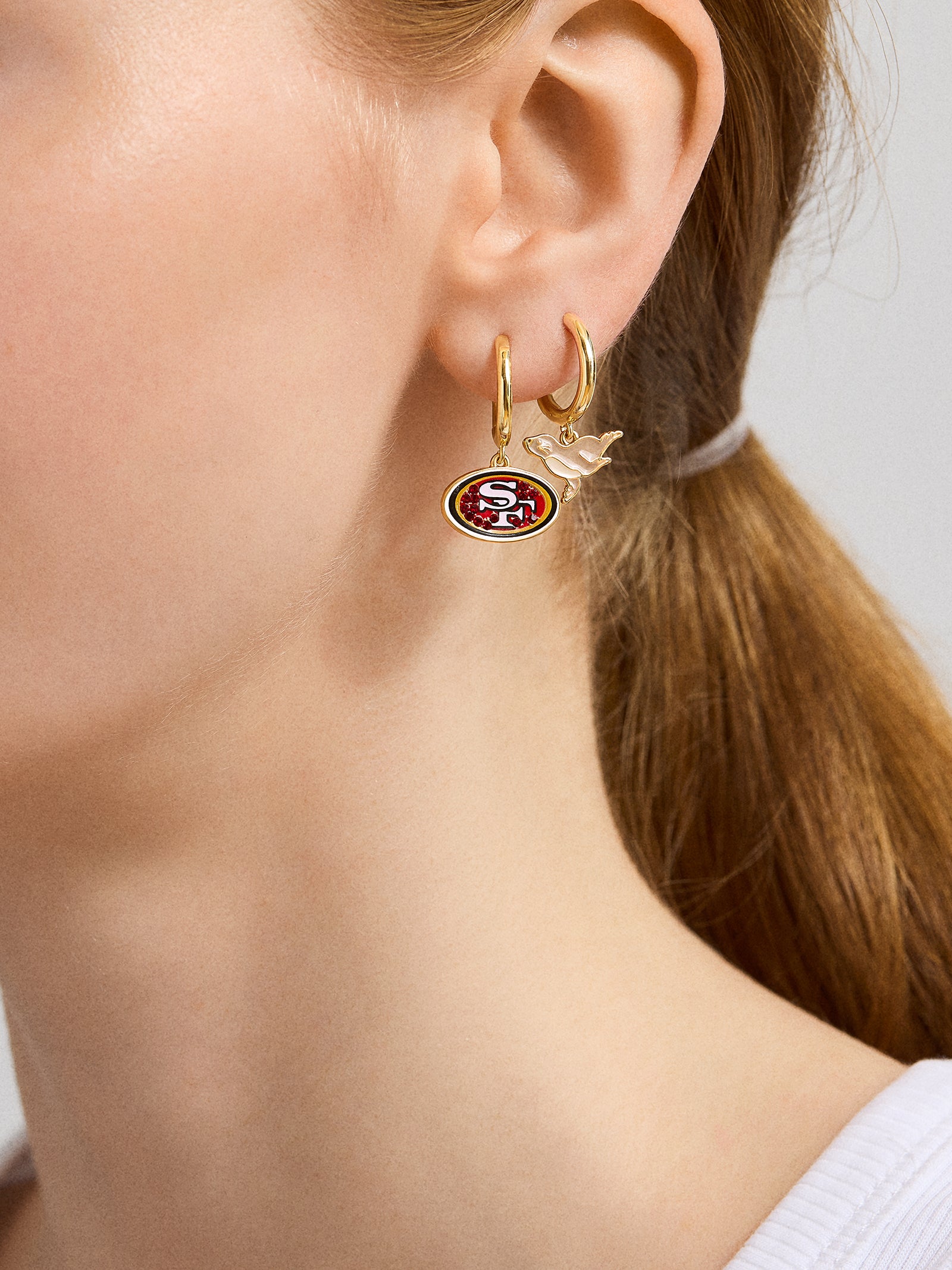 Ultimate San Francisco 49ers NFL Earring Set - Premium Team Pride