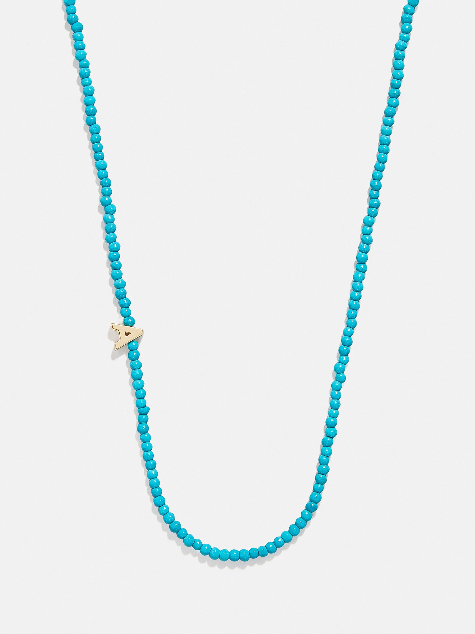 Premium Turquoise Initial Necklace - Personalized & Vibrant