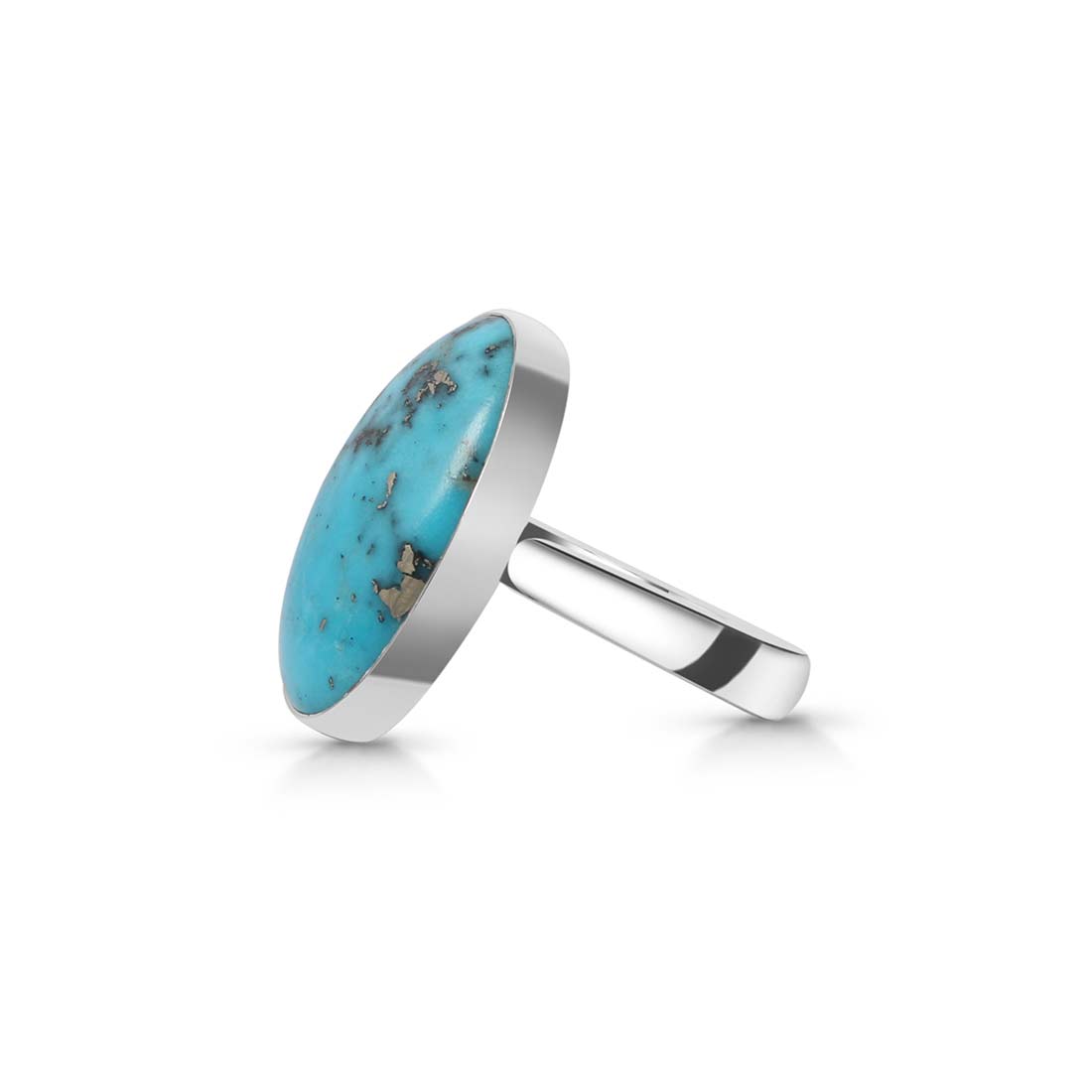 Premium Turquoise Adjustable Statement Ring - TRQ-R-194