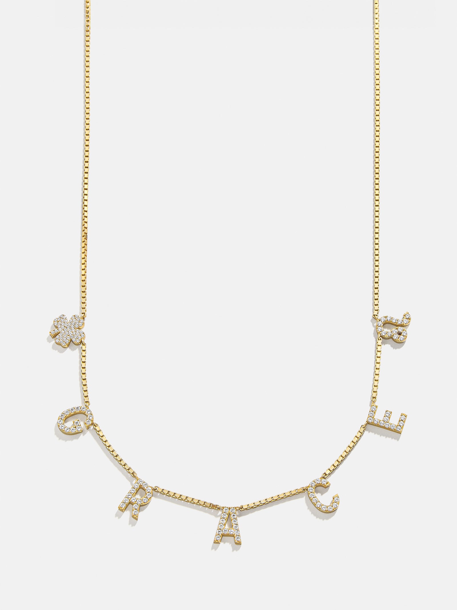 Ultimate 18K Gold Custom Icon Necklace - Premium Gold Plated Sterling Silver with Pavé Cubic Zirconia