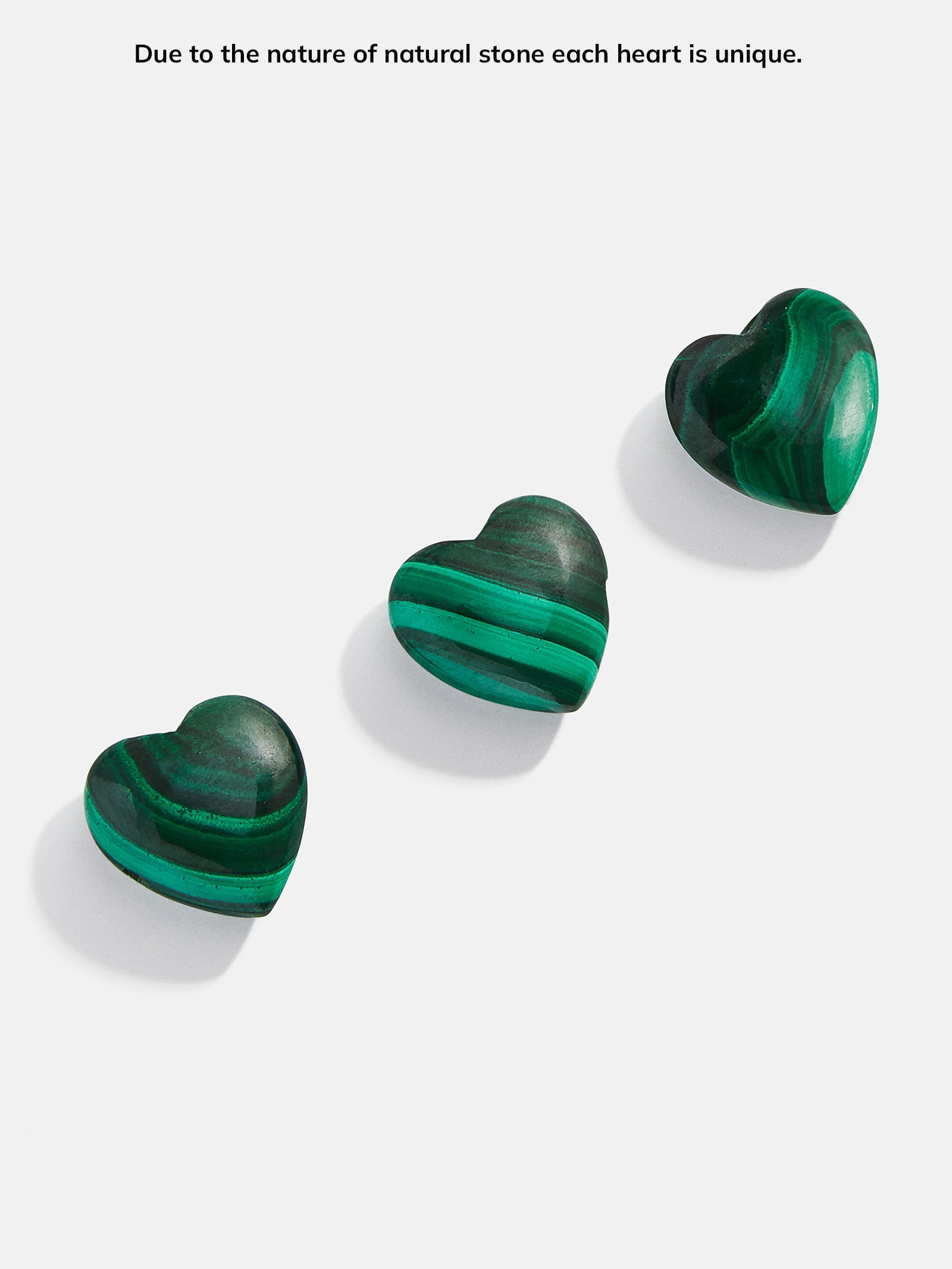 Premium Juno Malachite Necklace - Heart-Shaped Healing Stone