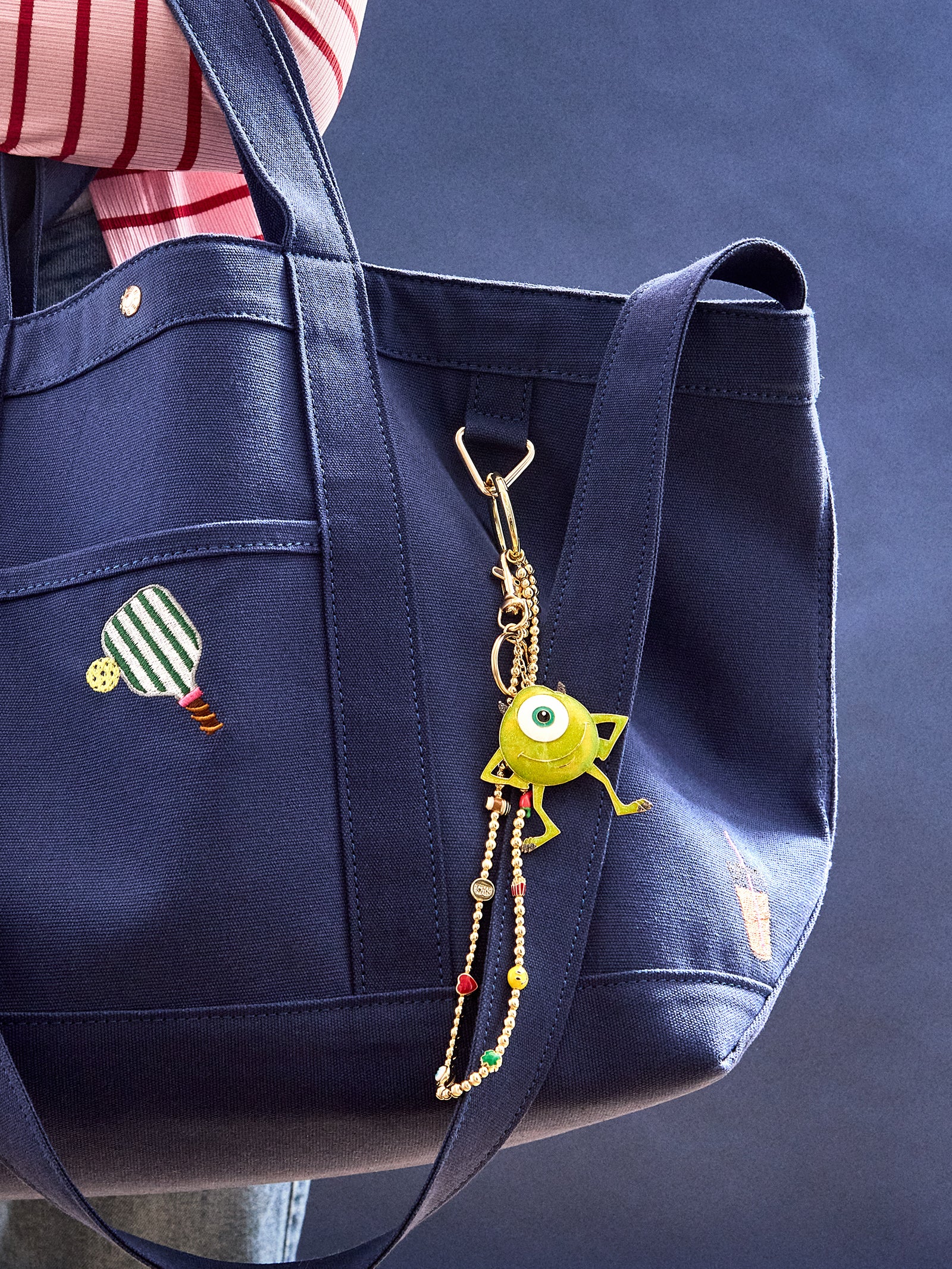 Premium Disney Monsters Inc Mike Wazowski Bag Charm - Ultimate Pixar Accessory