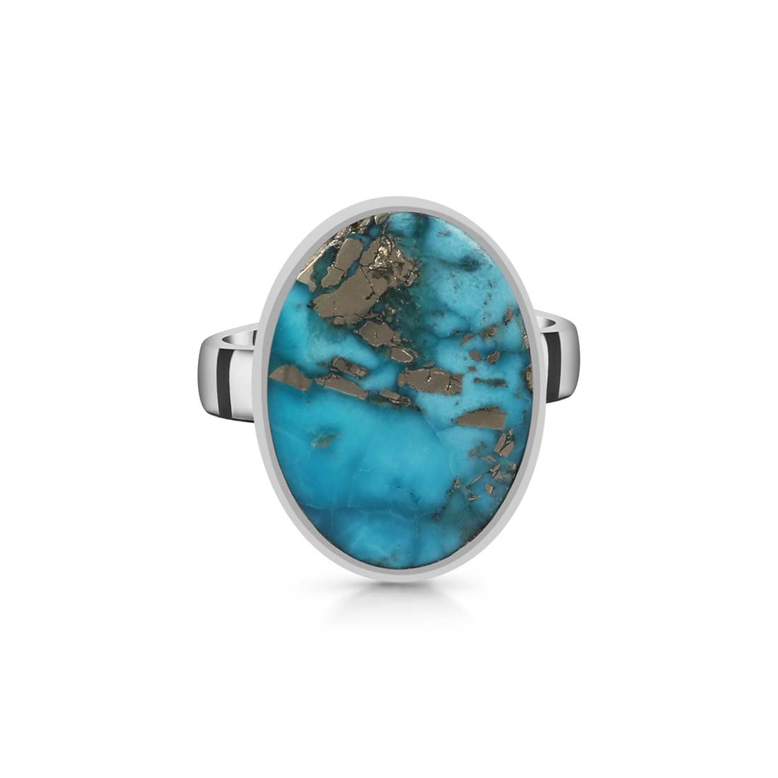 Premium Turquoise Adjustable Ring - TRQ-R-206 | Ultimate Statement Jewelry