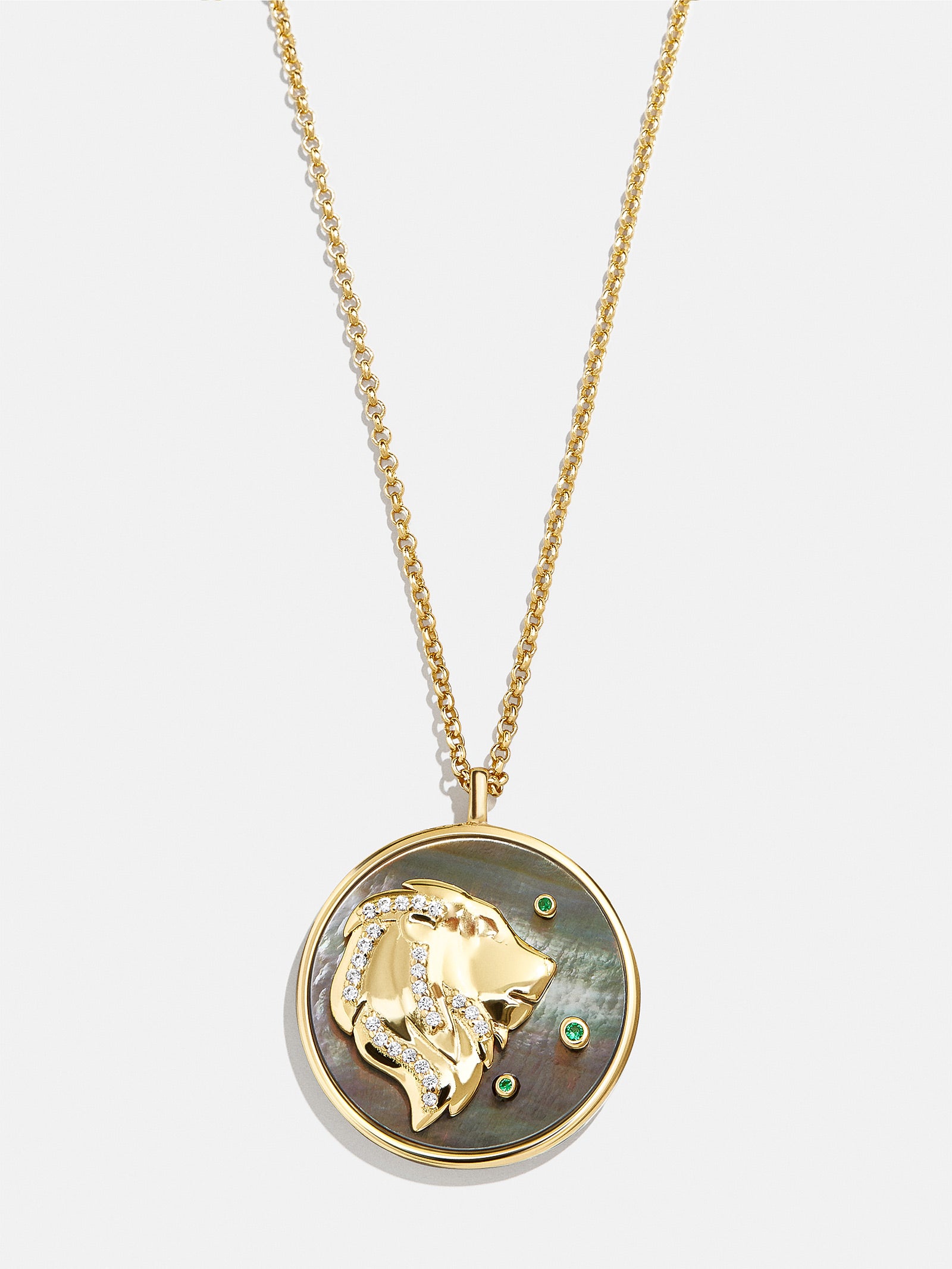 Premium Zodiac 18K Gold Medallion Necklace - Ultimate Astrology Jewelry