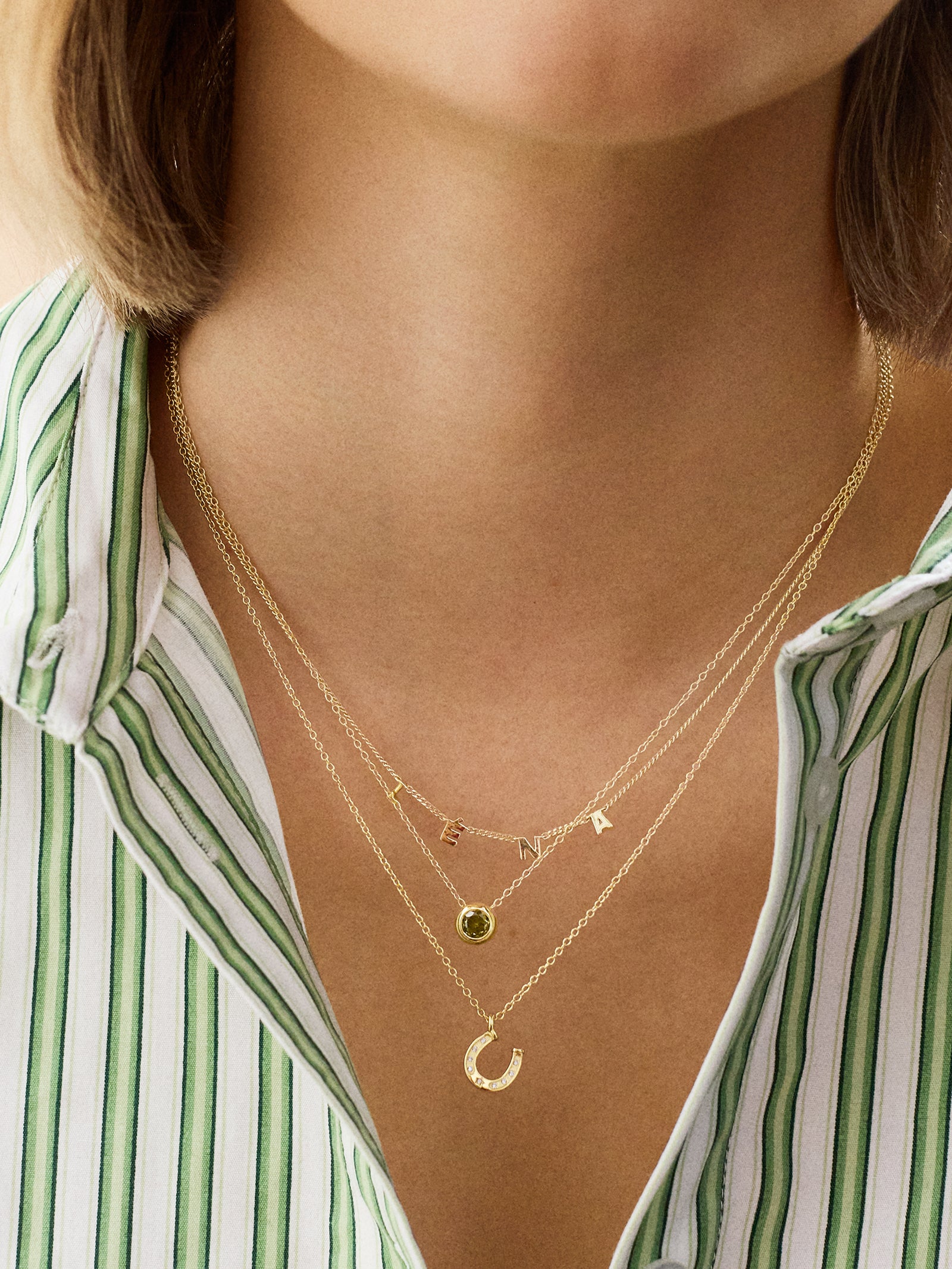 Premium 18K Gold Horseshoe Necklace - Ultimate Luck Charm