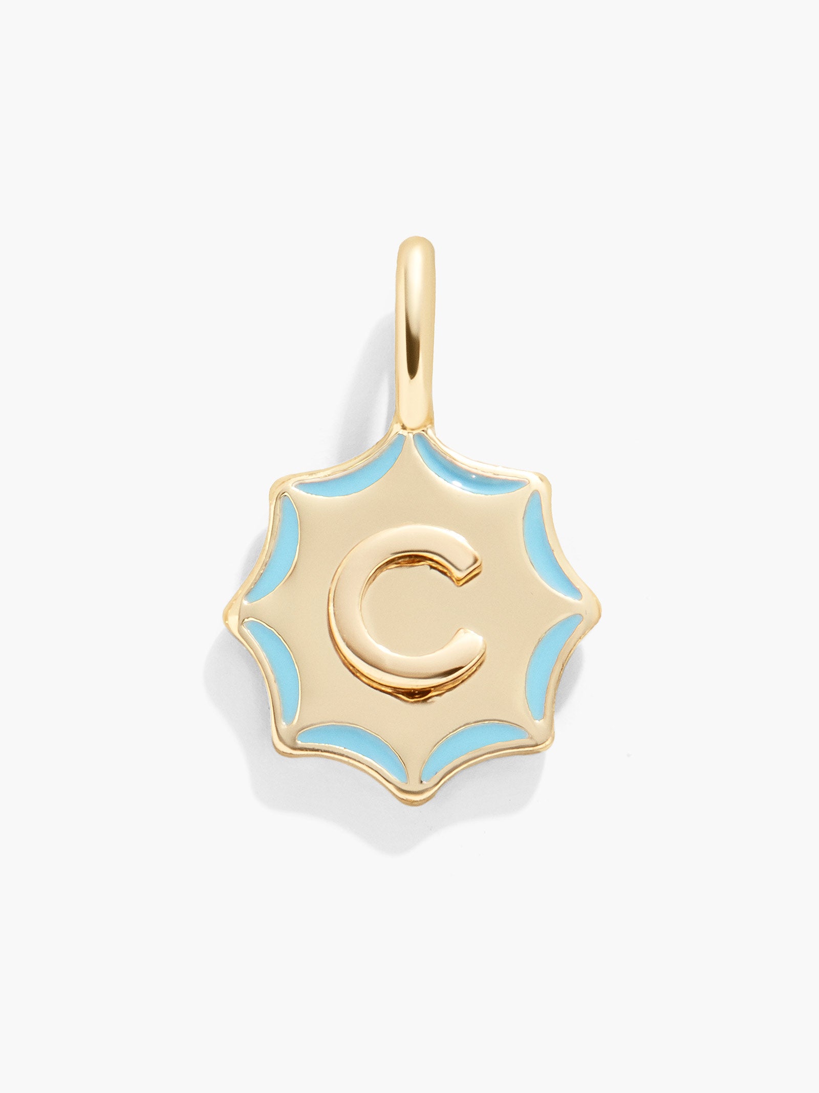 Premium Carolyn Initial Charm - Gold Elegance