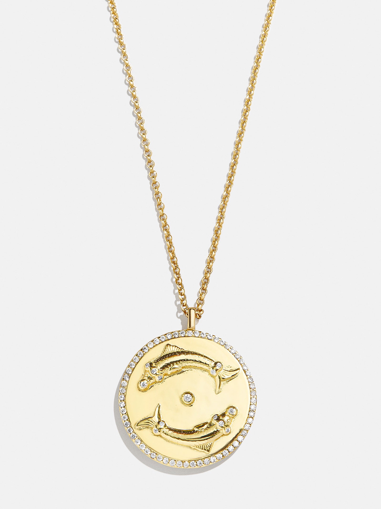 Premium Zodiac 18K Gold Medallion Necklace - Ultimate Astrology Jewelry