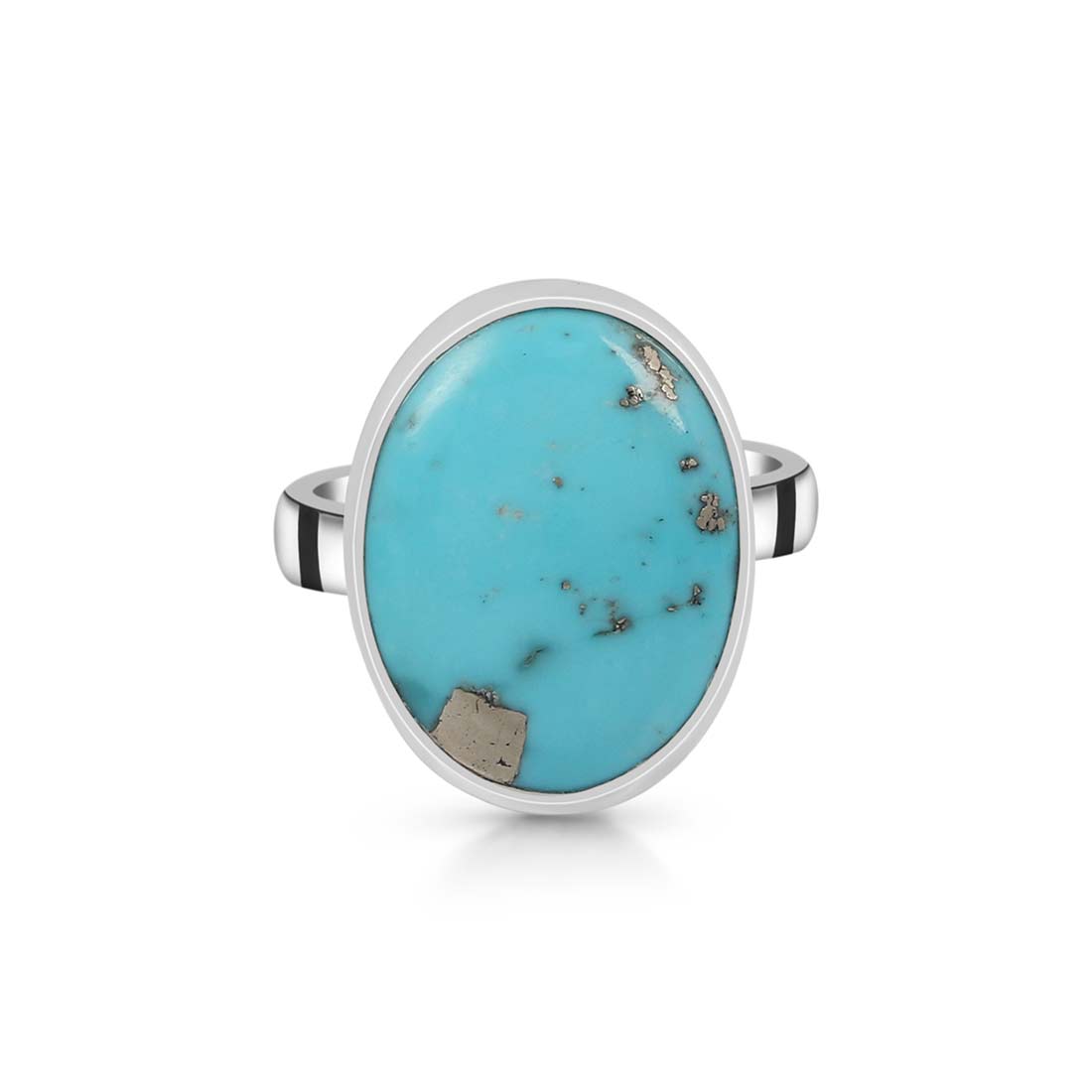 Premium Turquoise Adjustable Ring - TRQ-R-210 | Sagacia Jewelry