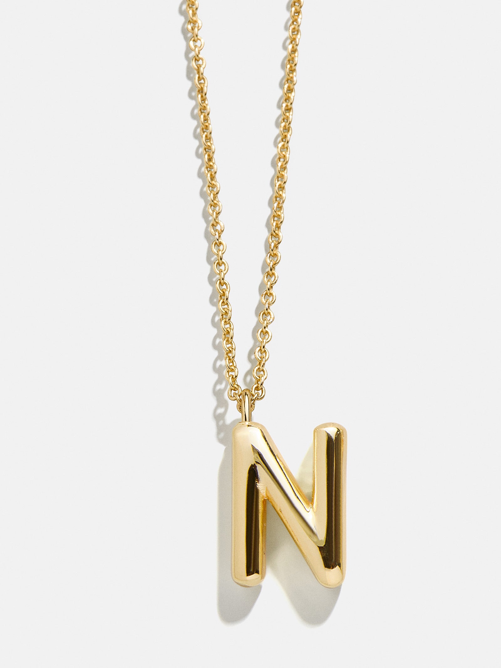 Premium 18K Gold Custom Initial Necklace - Adjustable & Elegant