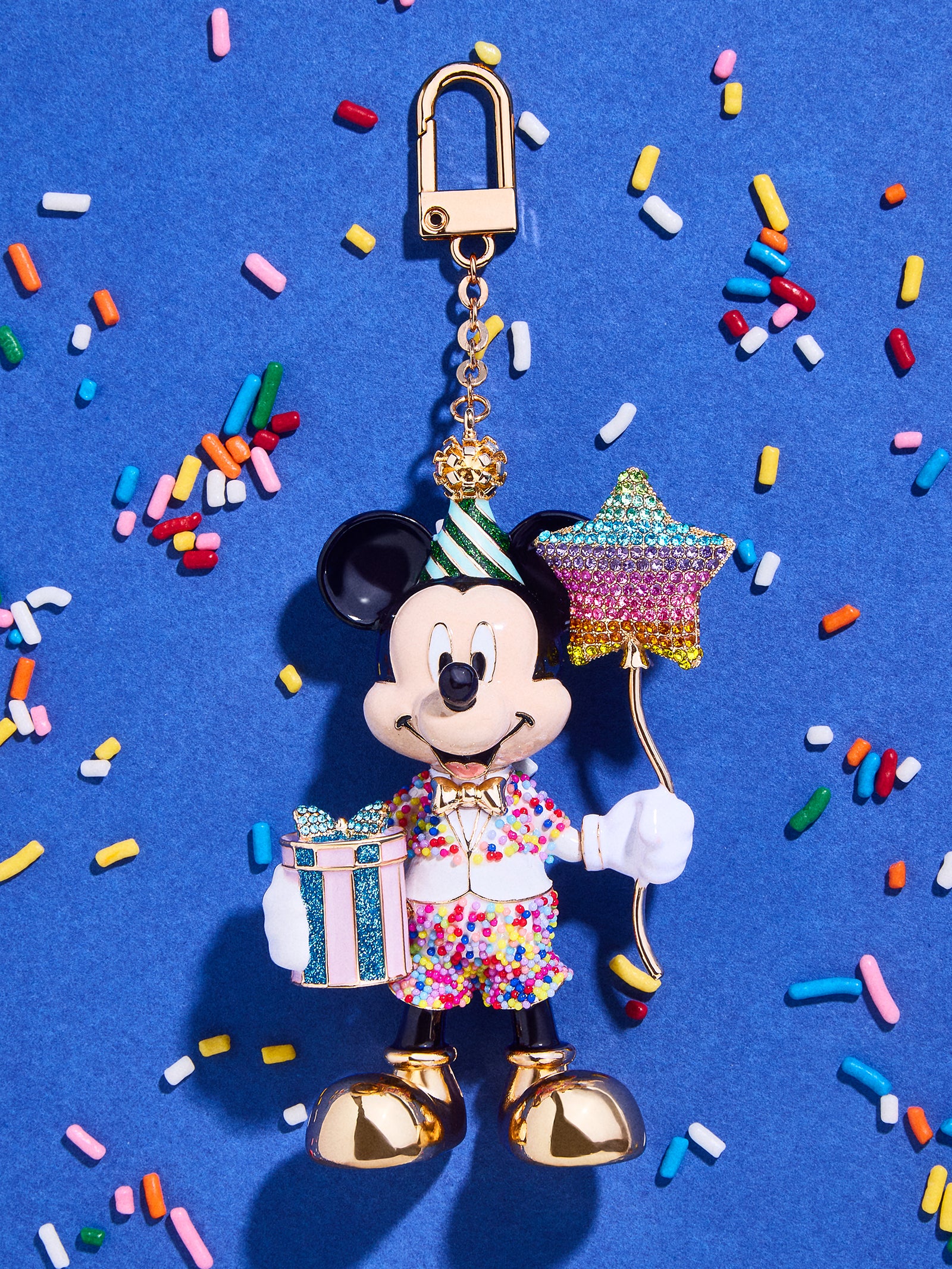 Premium Disney Mickey Mouse Celebration Bag Charm - Ultimate Party Accessory