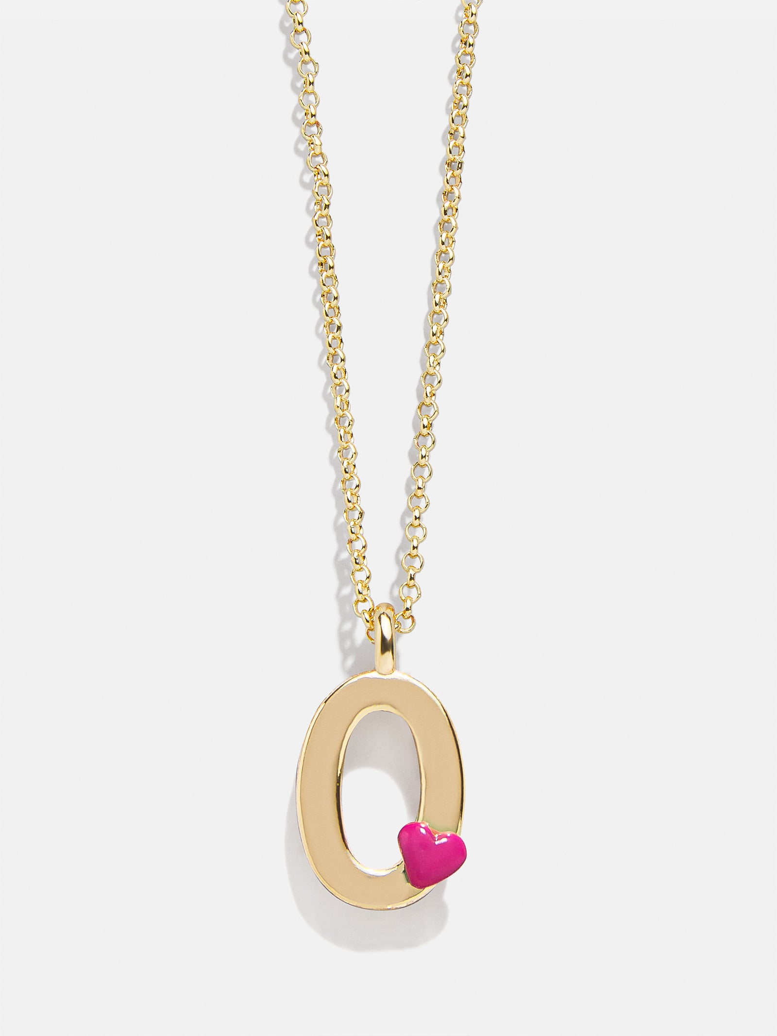 Premium Kids' Heart Initial Necklace - Personalized Gold Jewelry