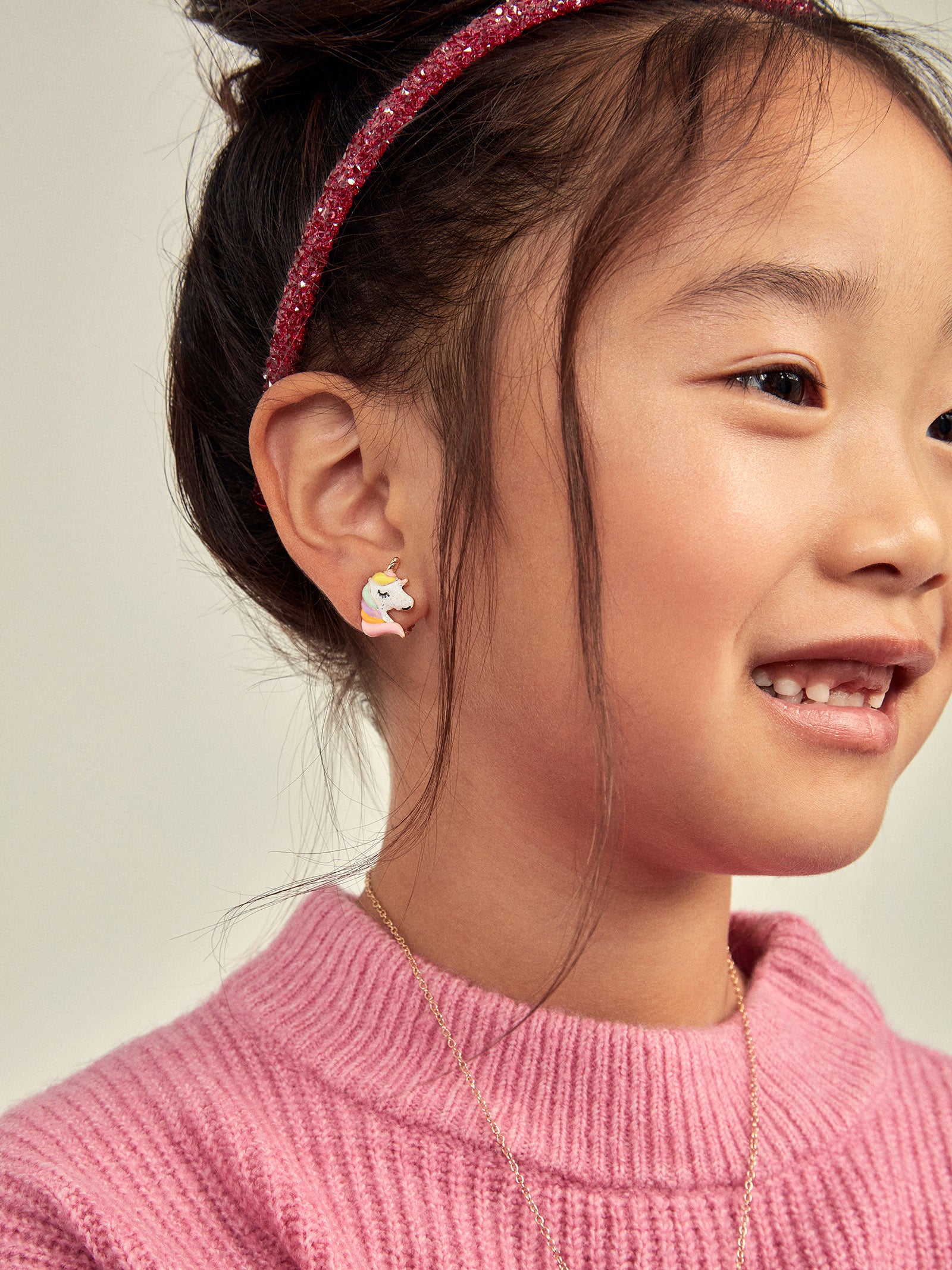 Ultimate Rainbows & Unicorns Kids' Earring Set - Premium Sparkle Collection