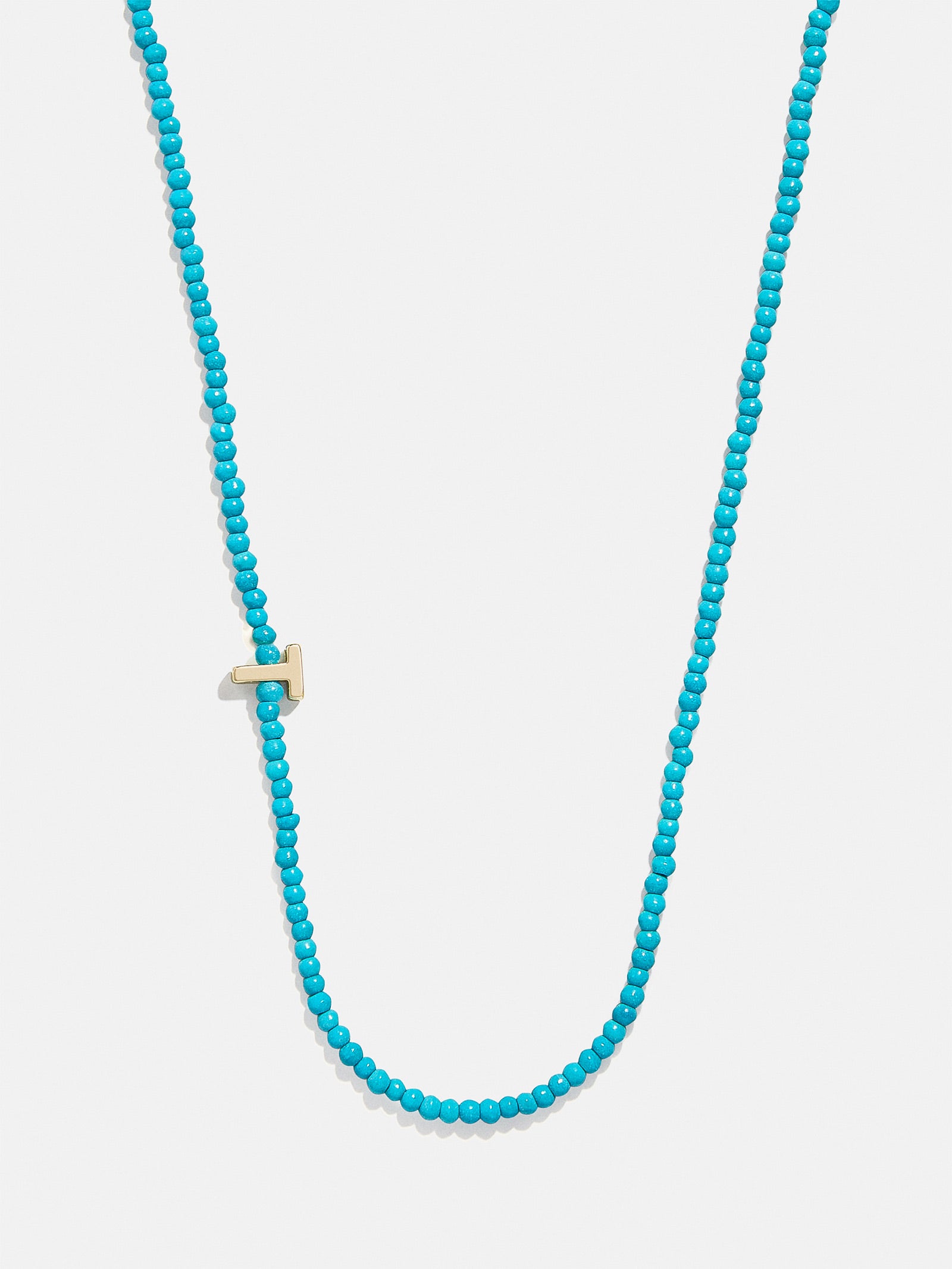 Premium Turquoise Initial Necklace - Personalized & Vibrant