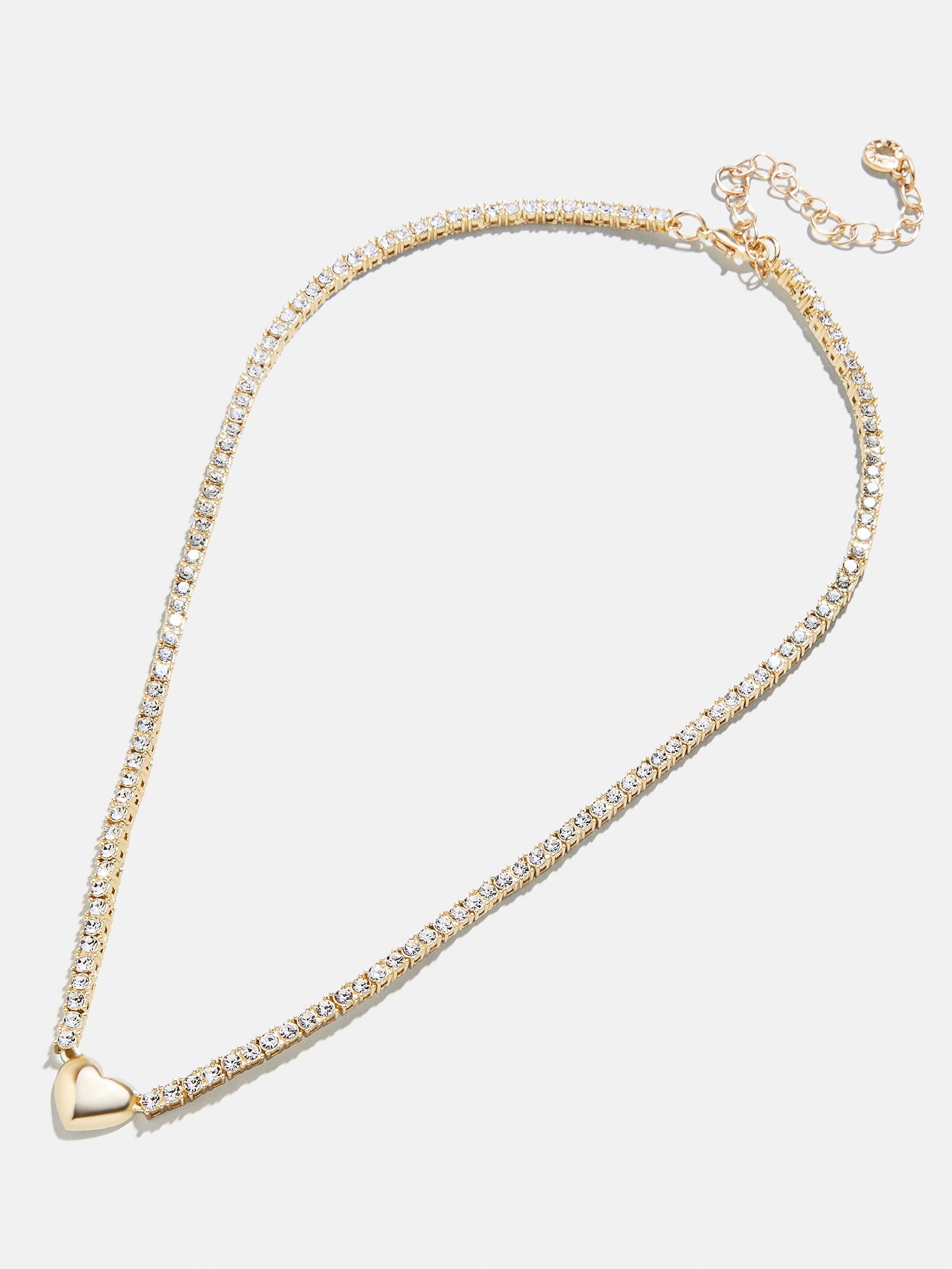 Premium Heart Tennis Necklace - Ultimate Style Statement