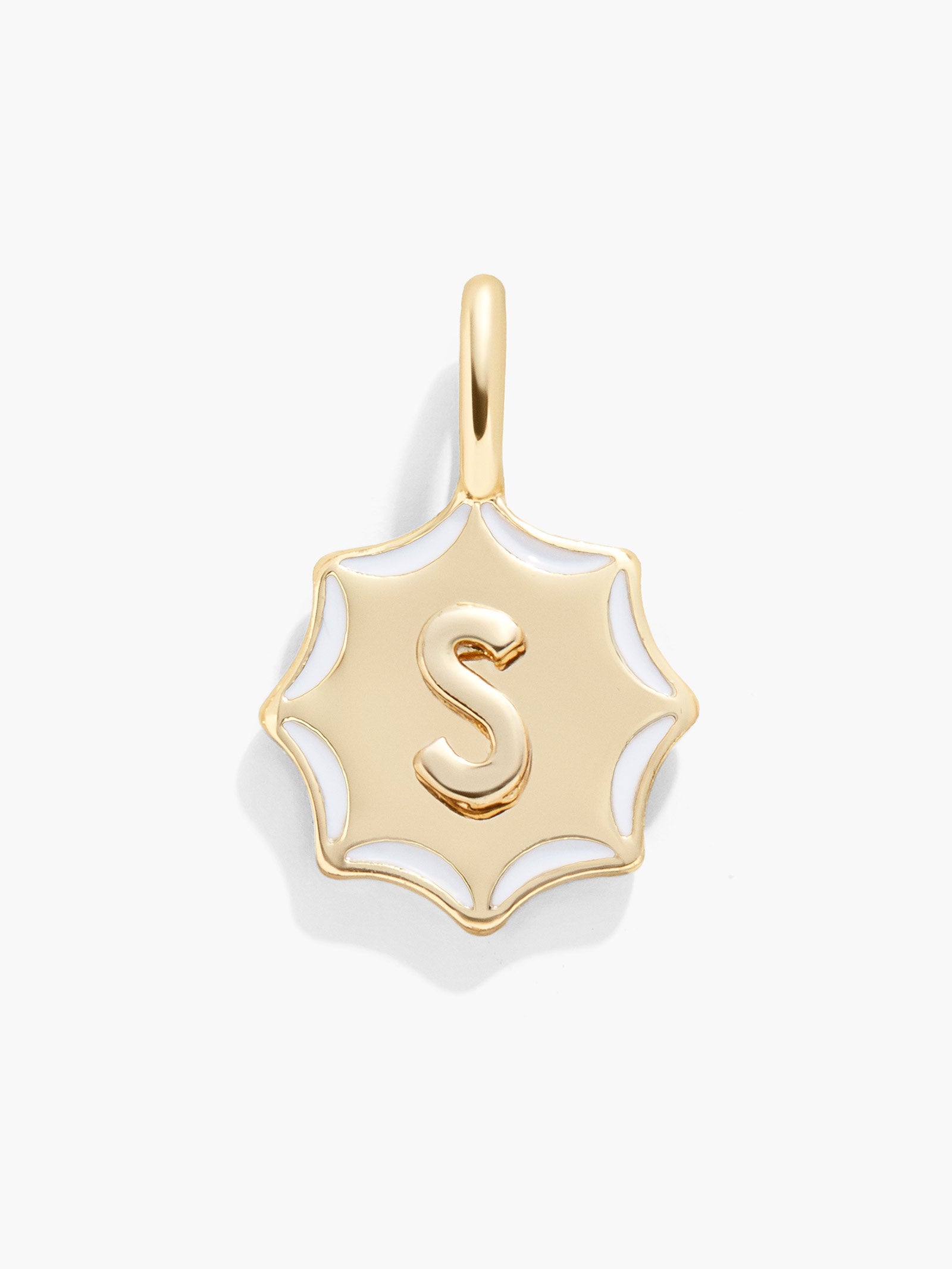 Premium Carolyn Initial Charm - Gold Elegance