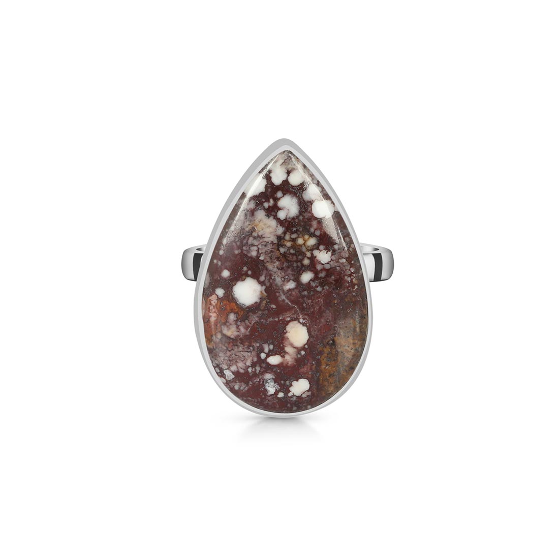 Premium Wild Horse Jasper Adjustable Ring - WOJ-R-52