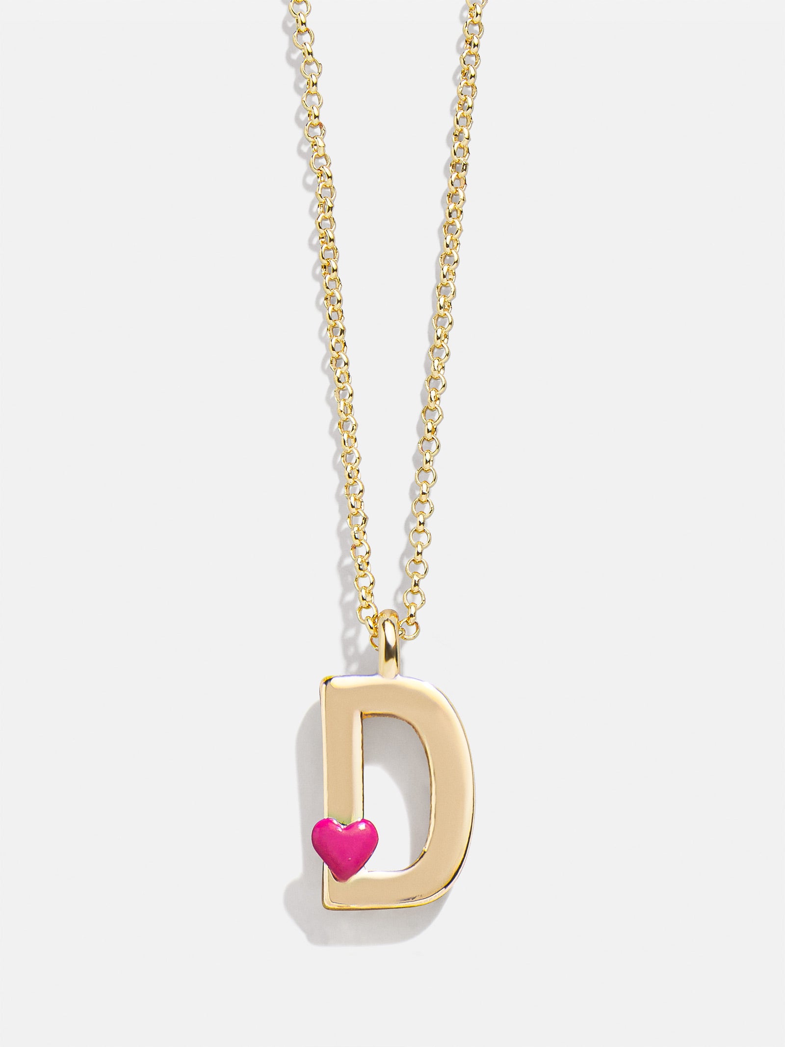 Premium Kids' Heart Initial Necklace - Personalized Gold Jewelry