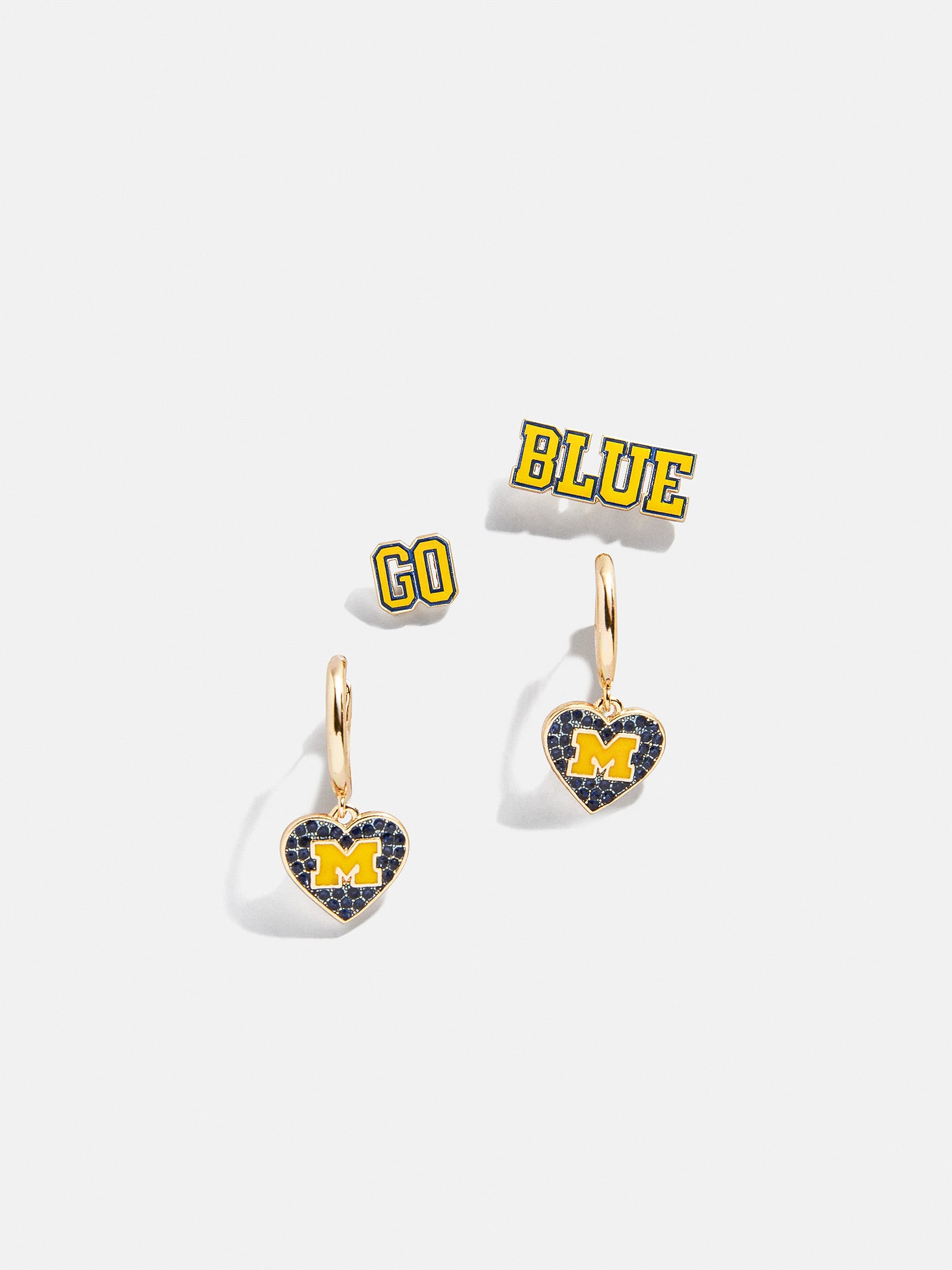 Premium University of Michigan Earring Set - Ultimate Game-Day Accessories