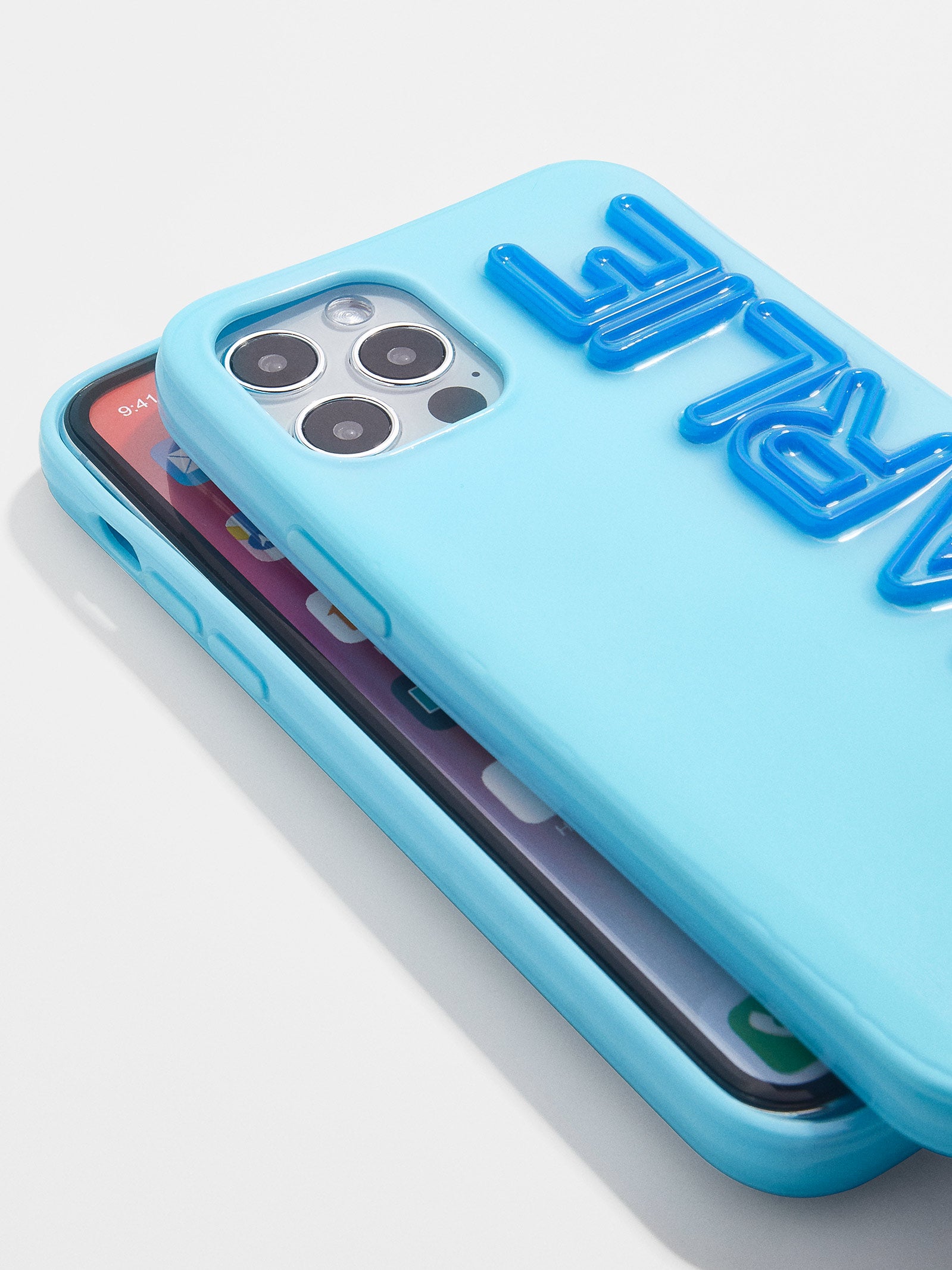 Ultimate Custom iPhone Case - Light Blue & Cobalt | Premium Protection