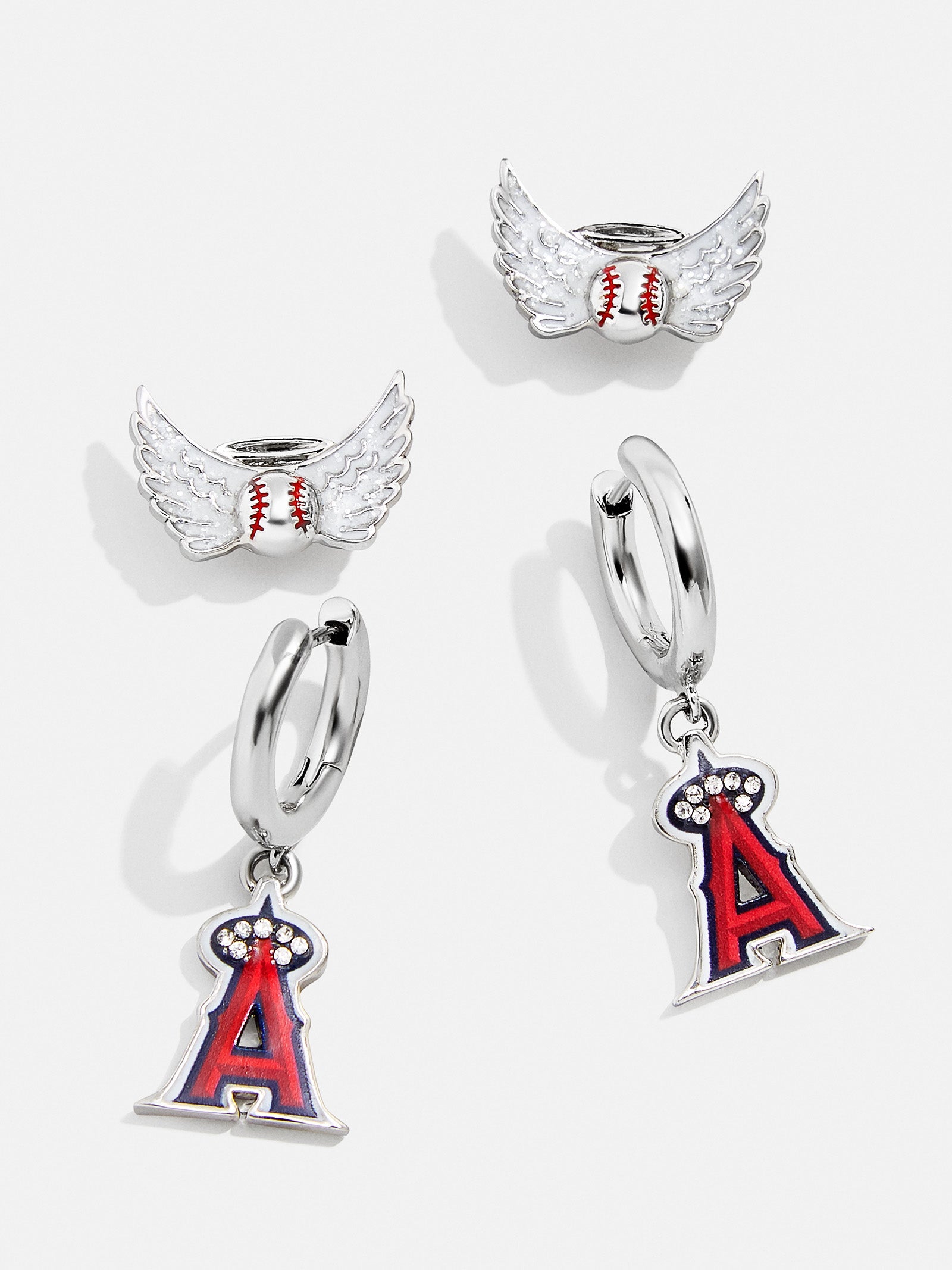 Premium MLB Earring Set - Los Angeles Angels Collection