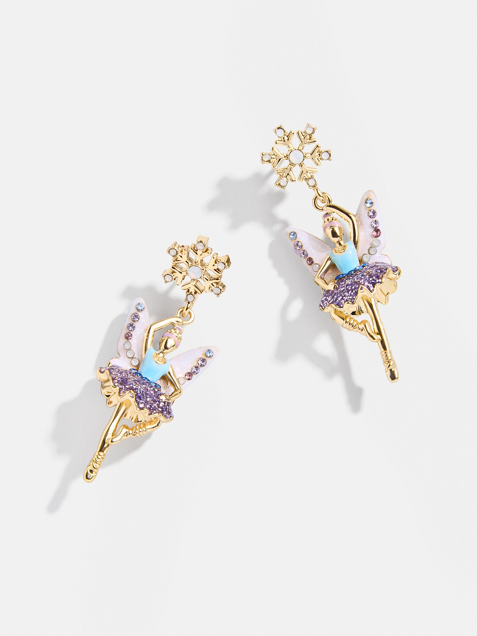 Ultimate Fairy Princess Earrings for Kids - Enchanted Purple