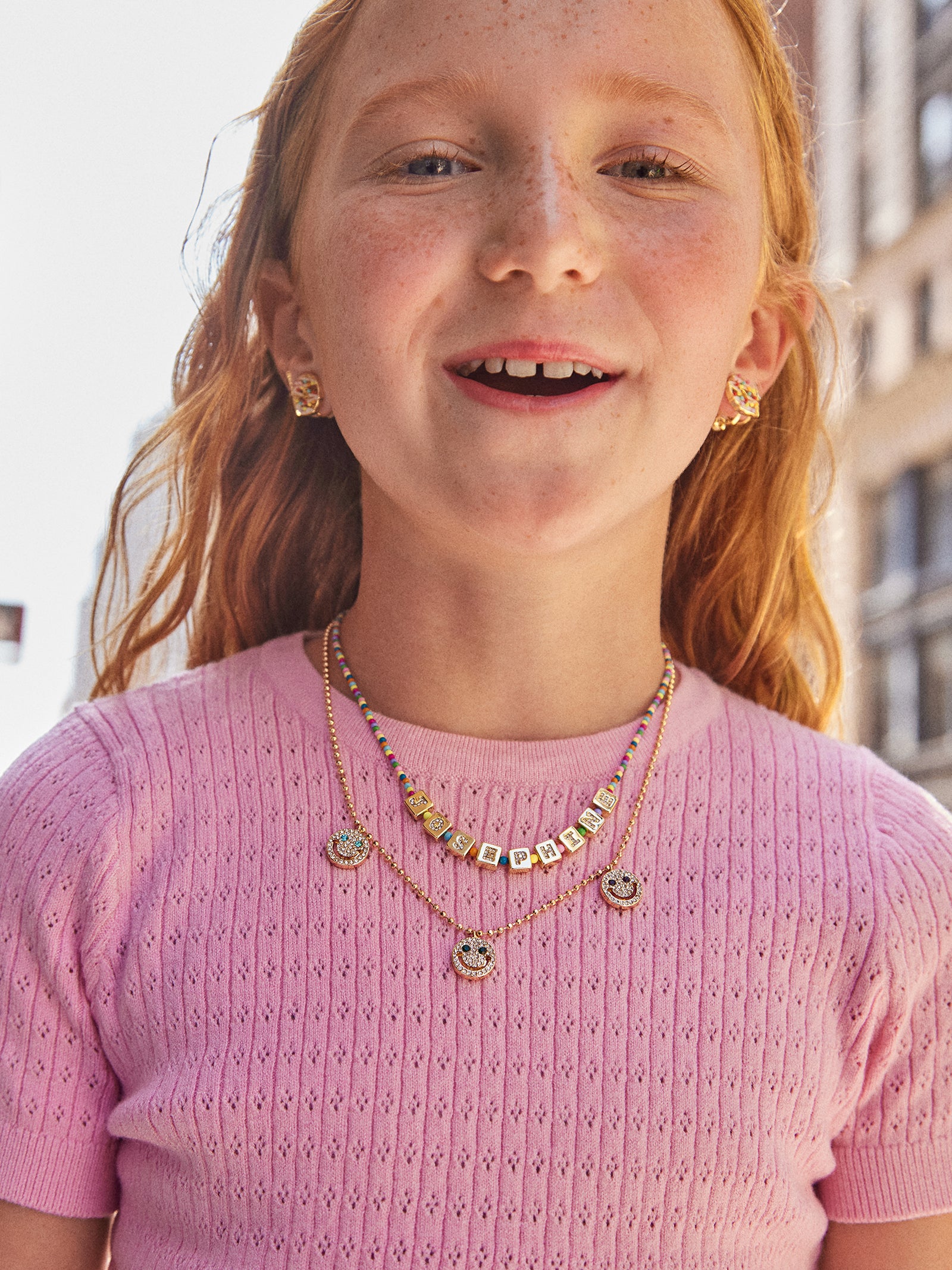 Premium All Smiles Kids' Necklace - Ultimate Smiley Collection