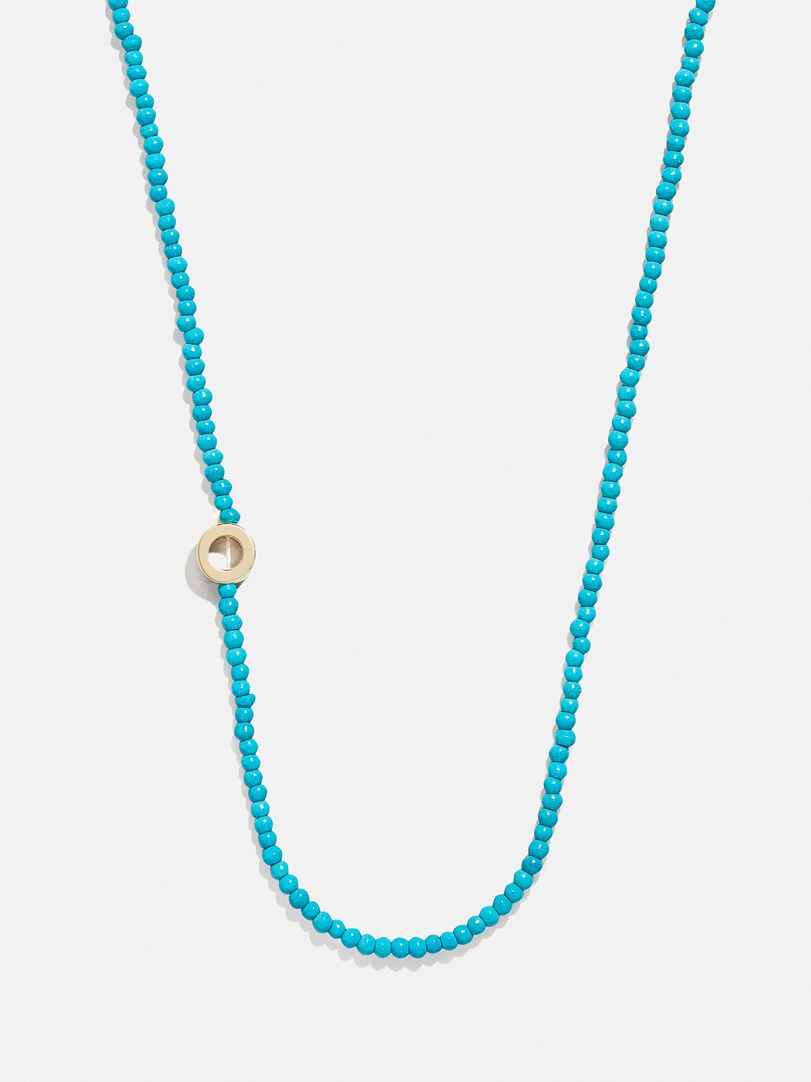 Premium Turquoise Initial Necklace - Personalized & Vibrant