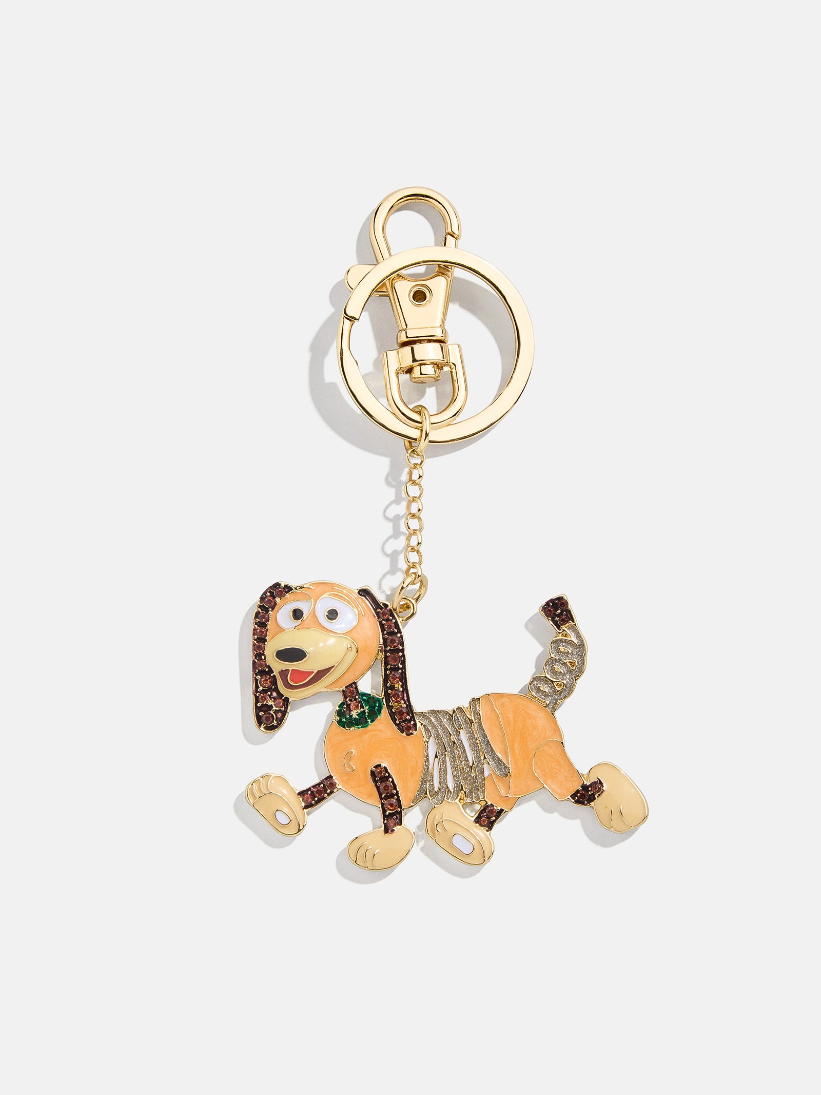 Premium Disney Toy Story Slinky Dog 2D Bag Charm - Ultimate Style Upgrade