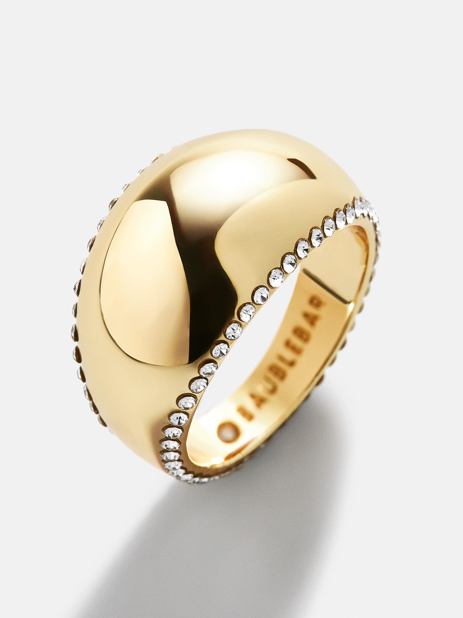 Premium Kim Ring - Gold/Pavé Statement Piece