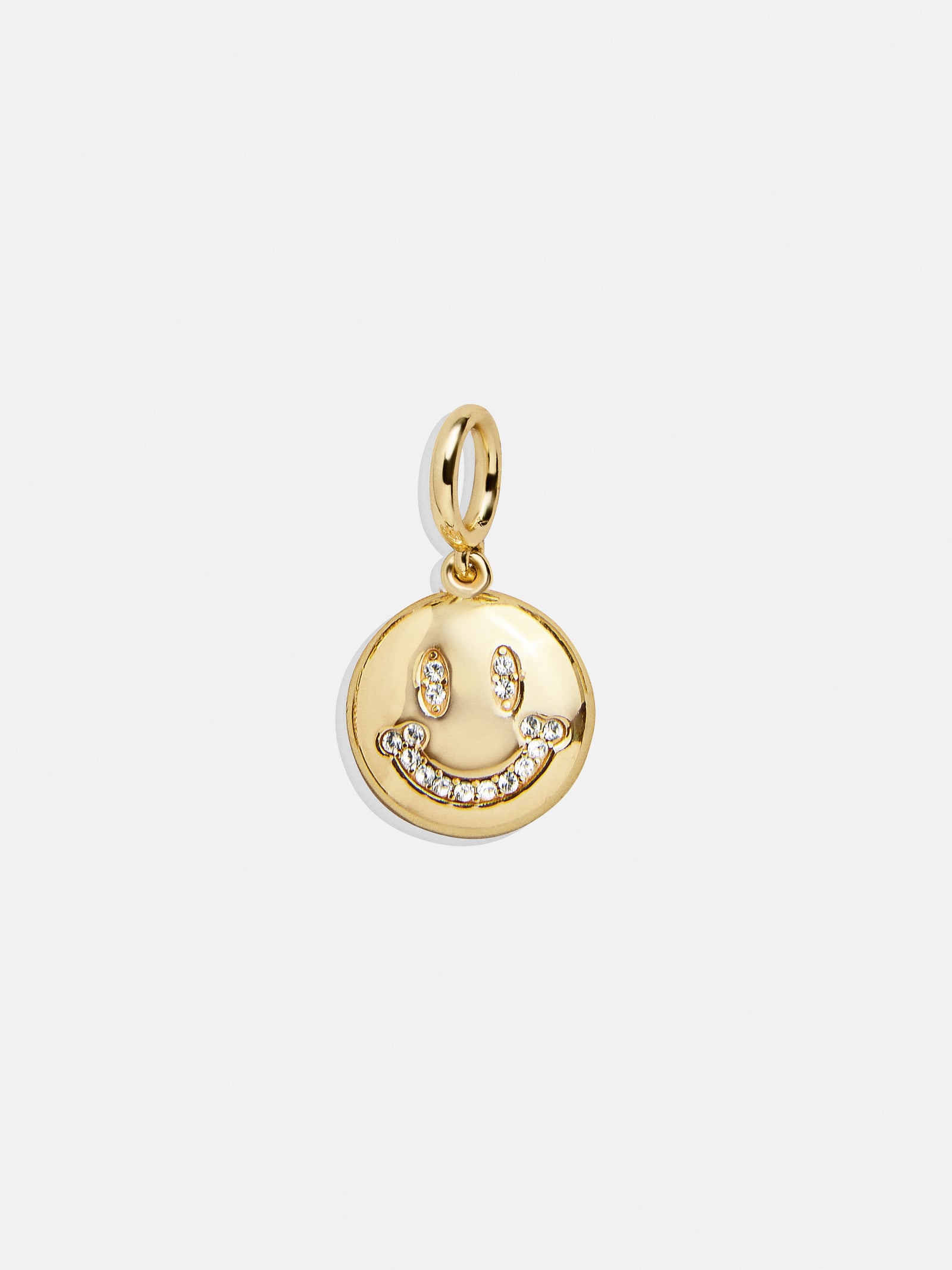 Premium Smiles Cluster Charm Necklace - Gold