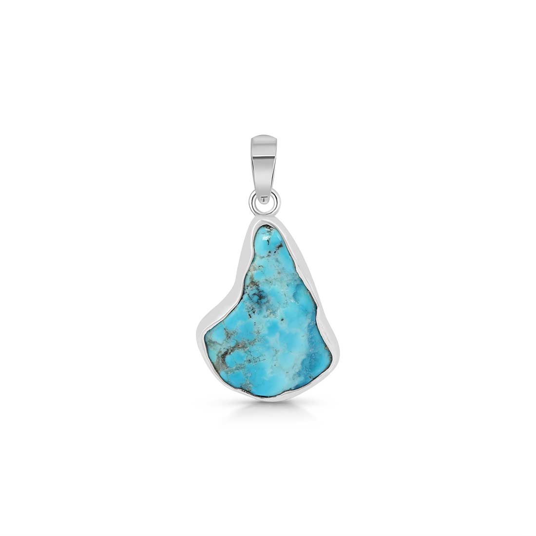 Premium Turquoise Rough Pendant - Authentic Sagacia Jewelry (TRQ-P-54)