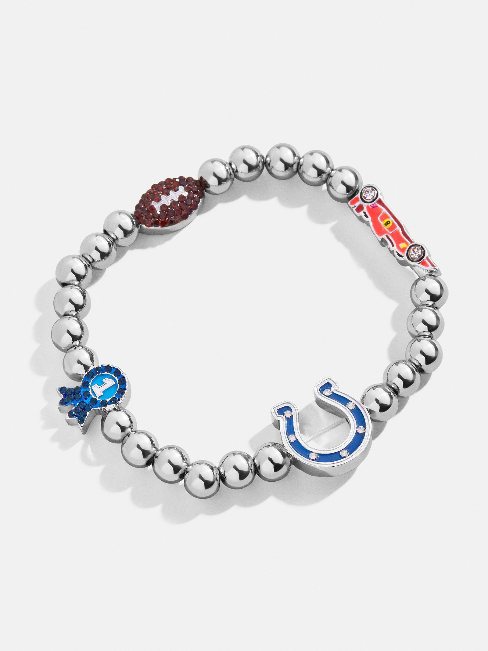 Premium Indianapolis Colts NFL Charm Bracelet - Official Team Collection