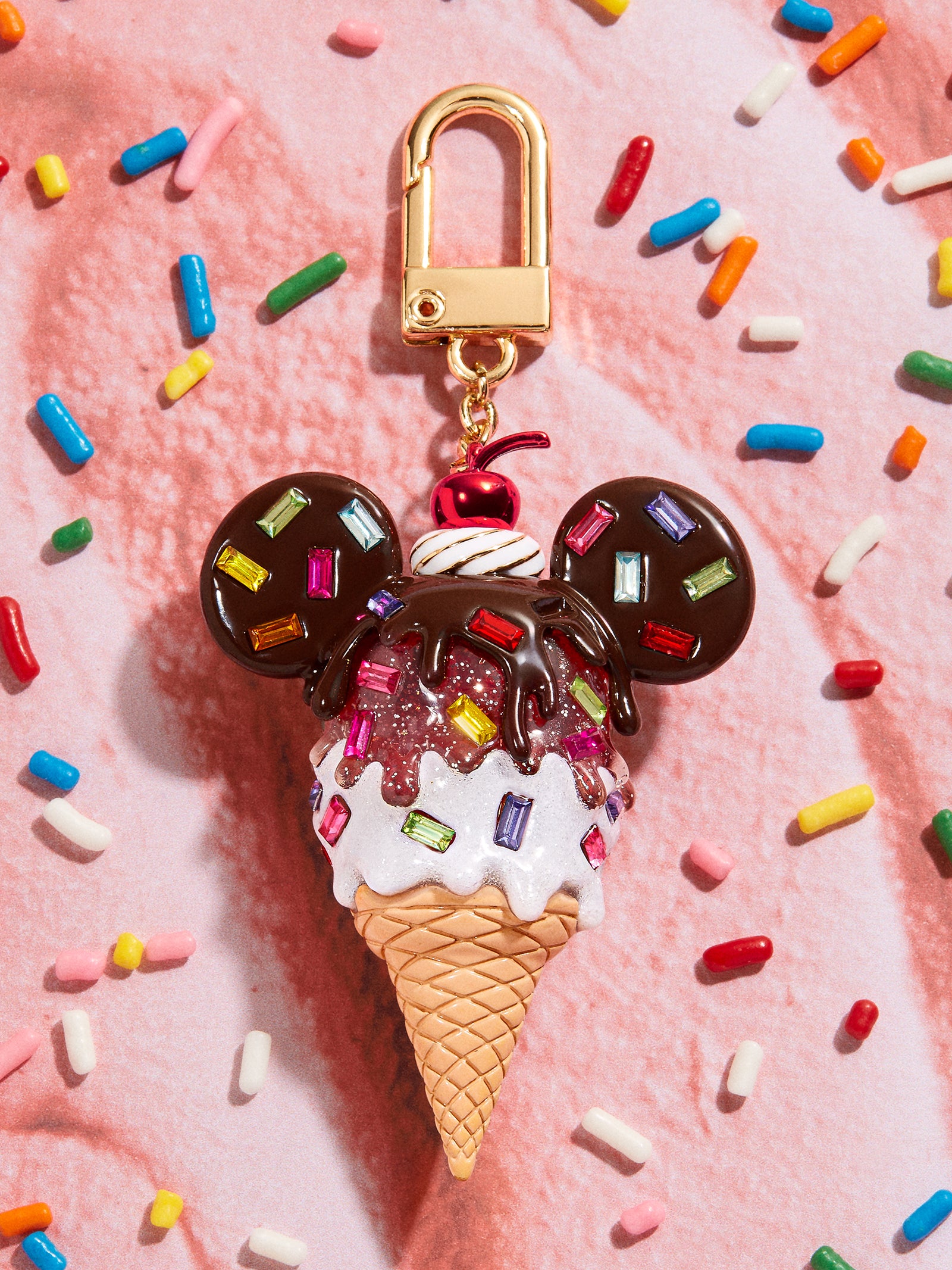 Premium Mickey Mouse Disney Ice Cream Bag Charm - Ultimate Disney Accessory