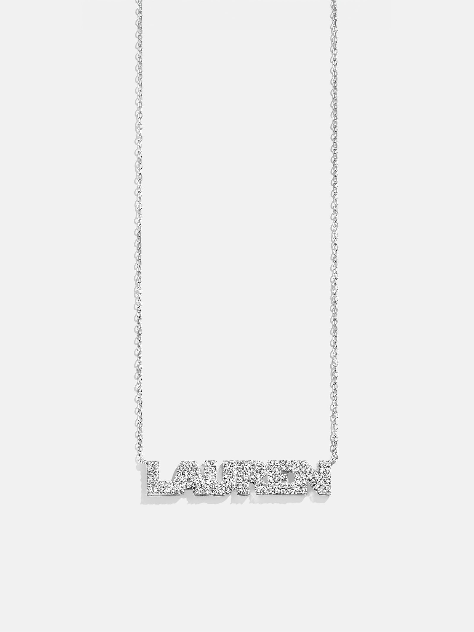 Premium 18K Gold Custom Nameplate Necklace - NYC Style