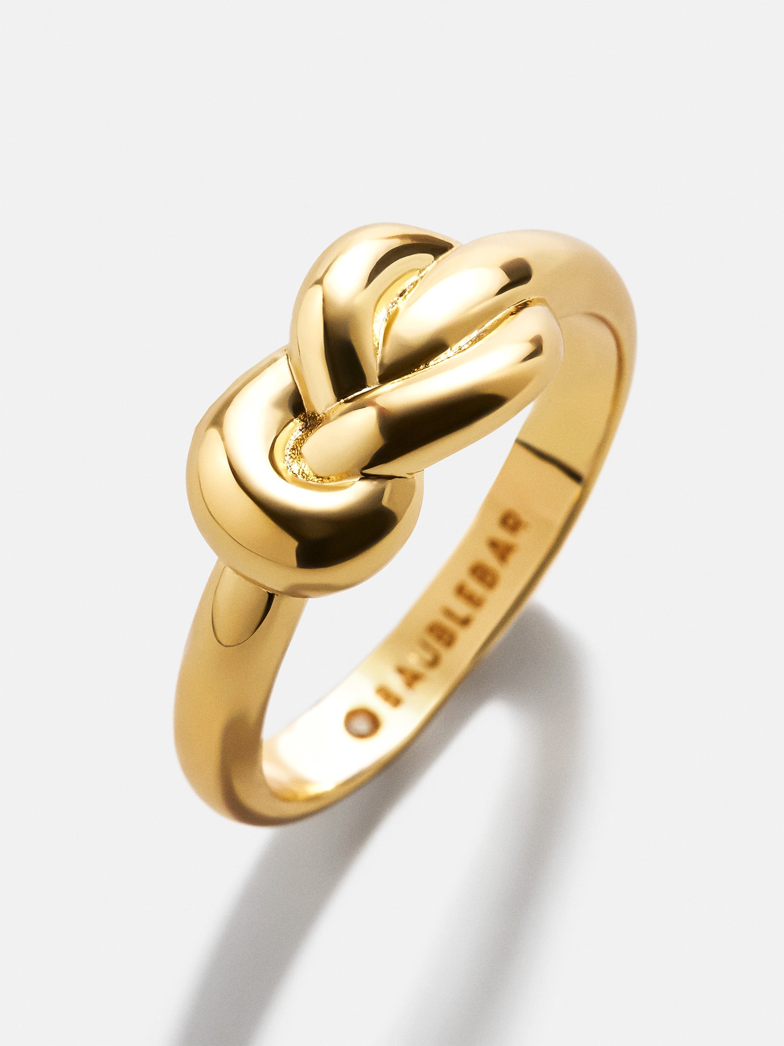 Premium Georgia Gold Knot Ring - Ultimate Elegance