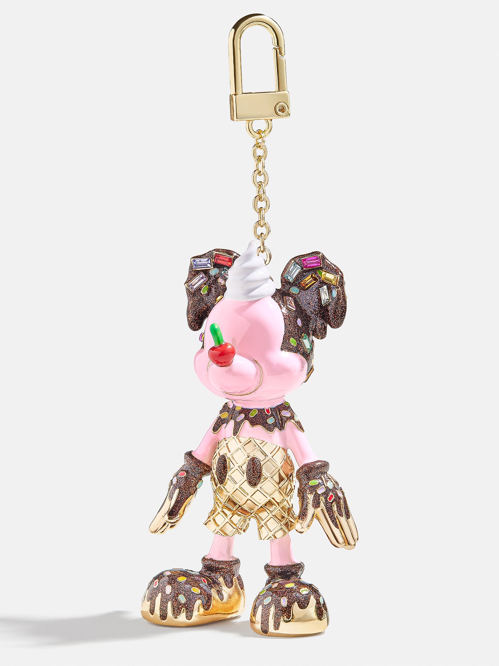 Ultimate Mickey Mouse Disney Bag Charm - Ice Cream Delight