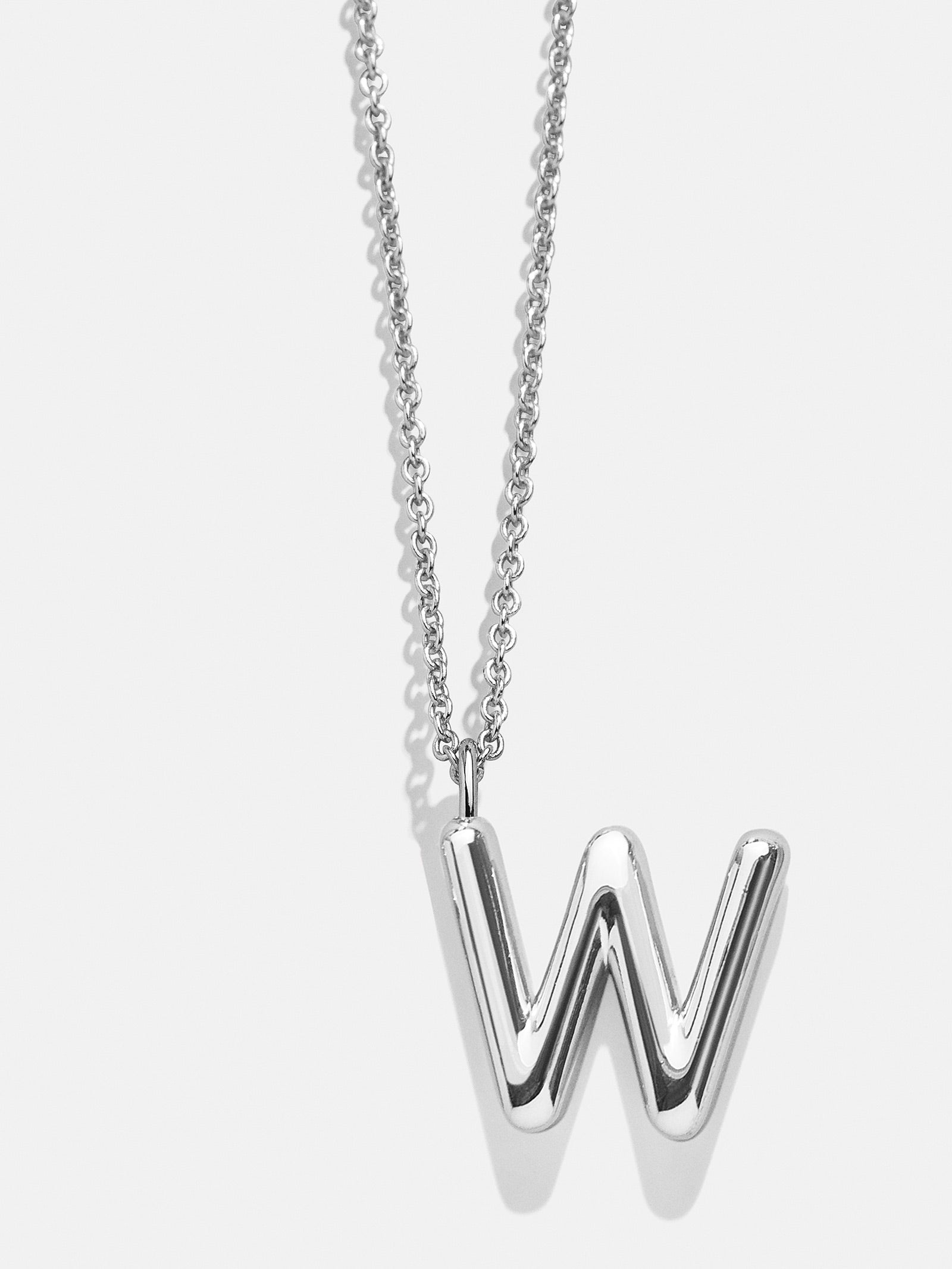 Premium Sterling Silver Custom Initial Necklace - Personalized Minimalist Jewelry