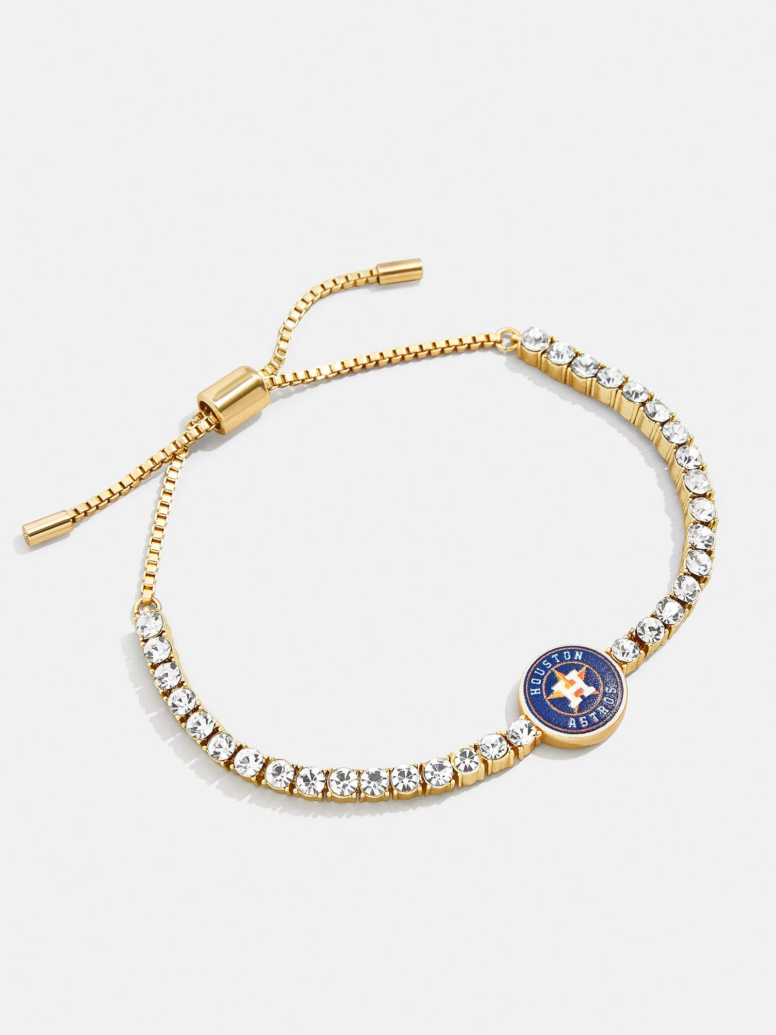 Premium MLB Houston Astros Gold Tennis Bracelet