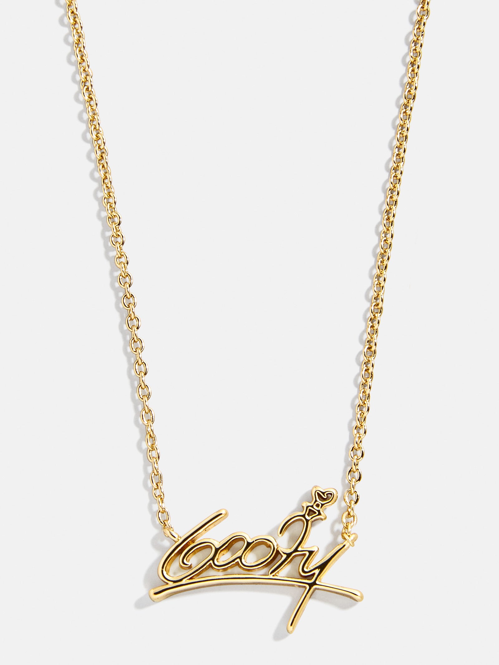 Premium Disney Signature Necklace - Goofy Edition