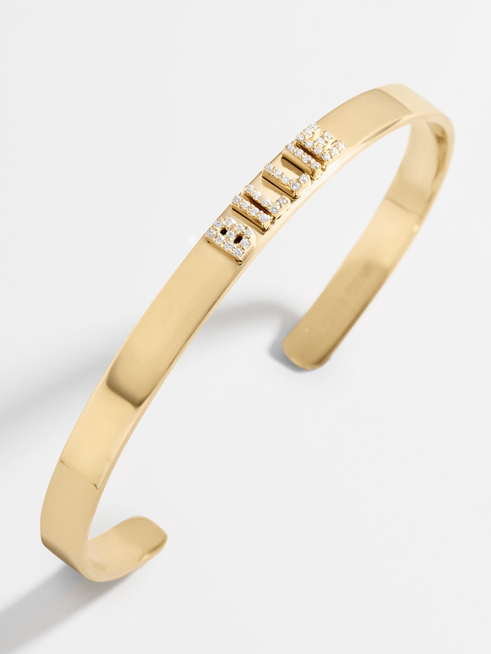 Premium 18K Gold Personalized Cuff Bracelet - Ultimate Custom Style