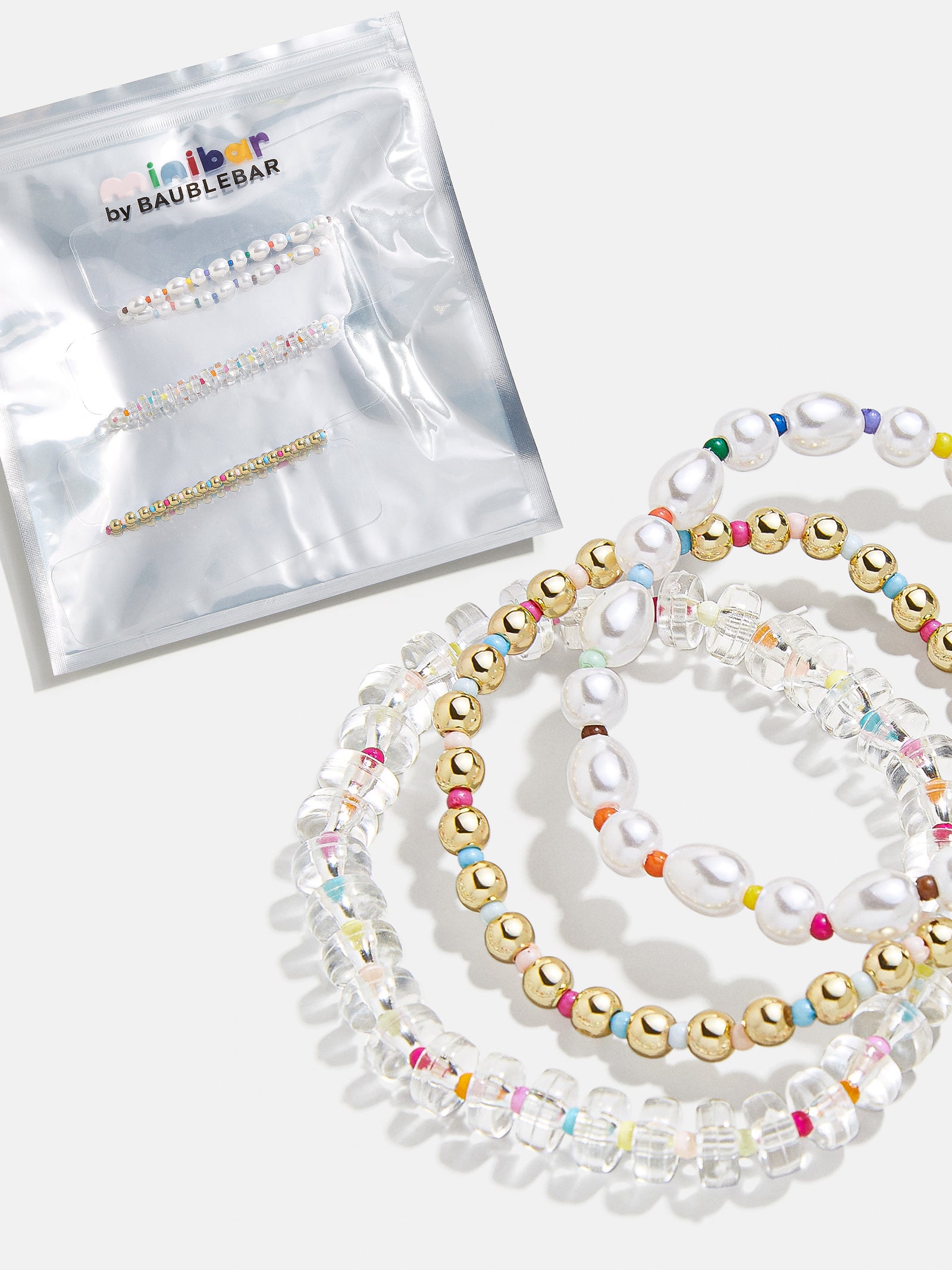 Ultimate Color Me Happy Kids' Bracelet Set - Vibrant Multi Bead Bracelets