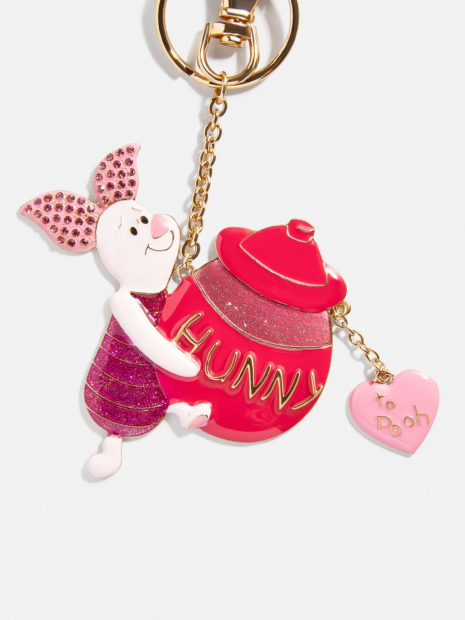 Premium Disney Piglet Hunny 2D Bag Charm - Adorable Piglet Accessory